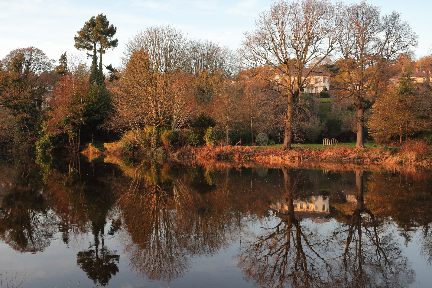 Sunset on the River Lee (Cork)