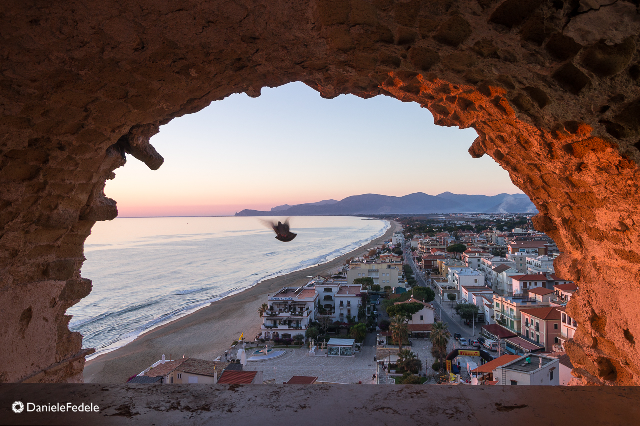 Scorcio su lungomare di Sperlonga