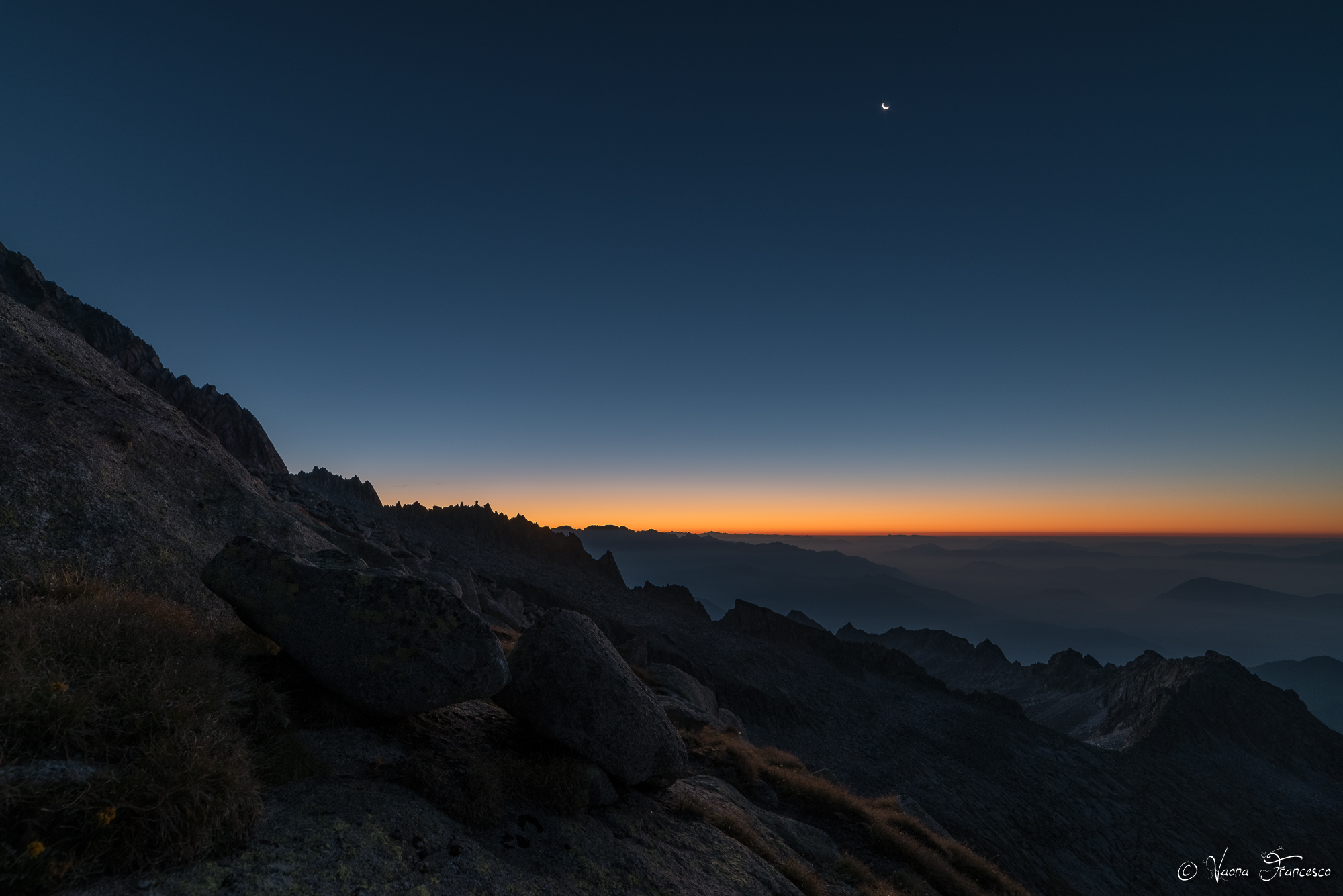 Buon giorno sorella luna!