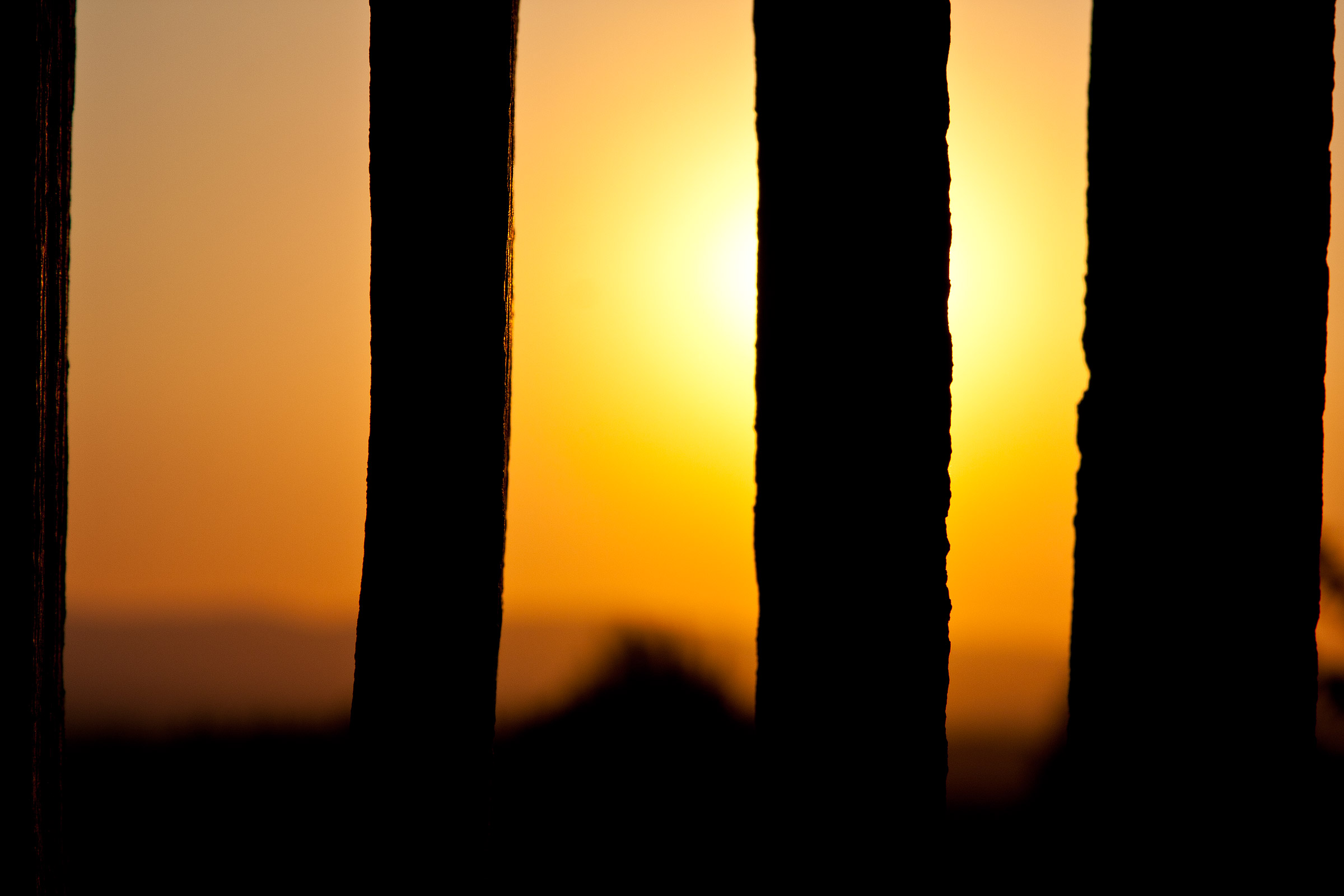 Tramonto dalla camera - Corsignano (si)