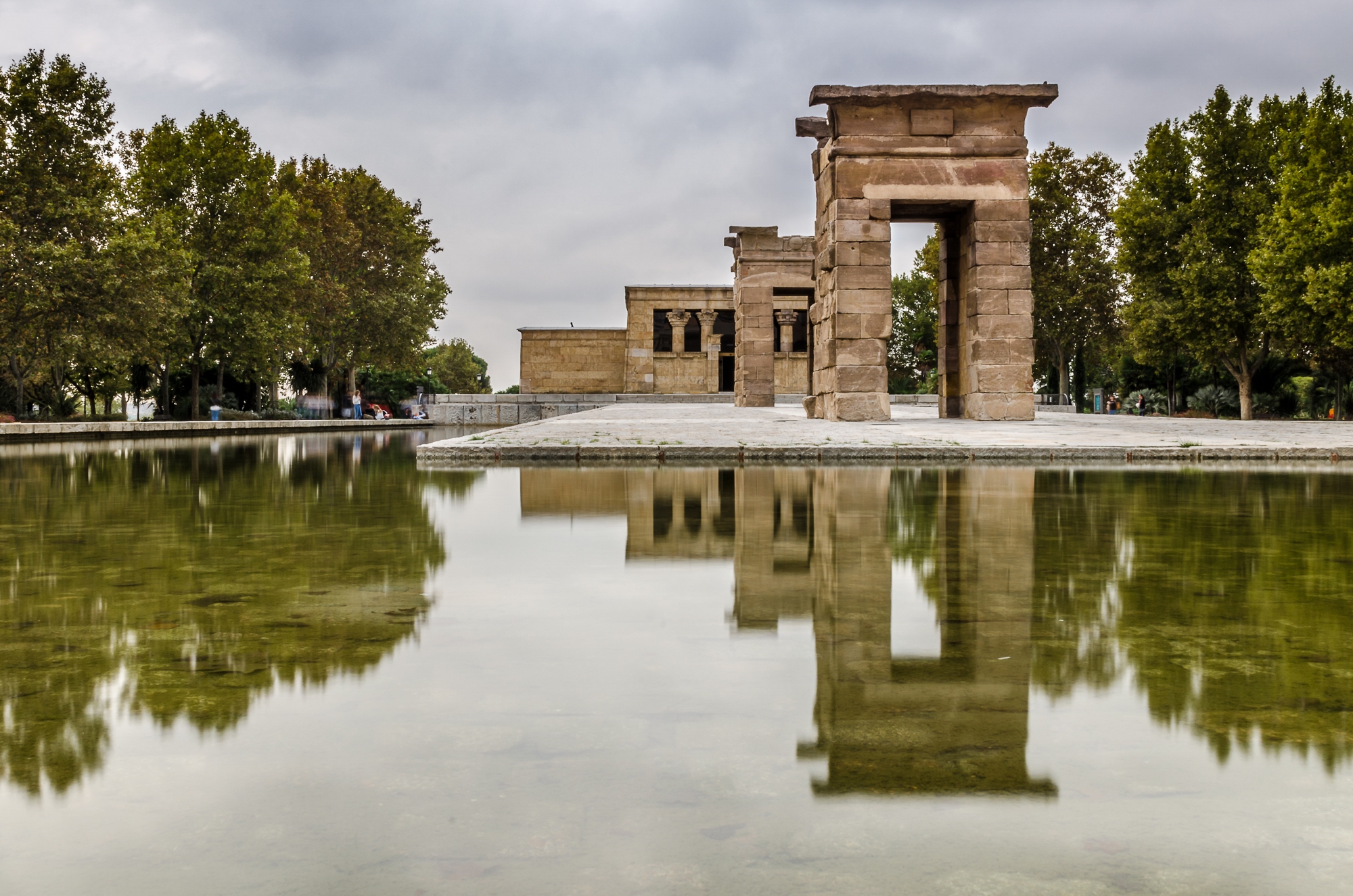 Debod Egyptian temple