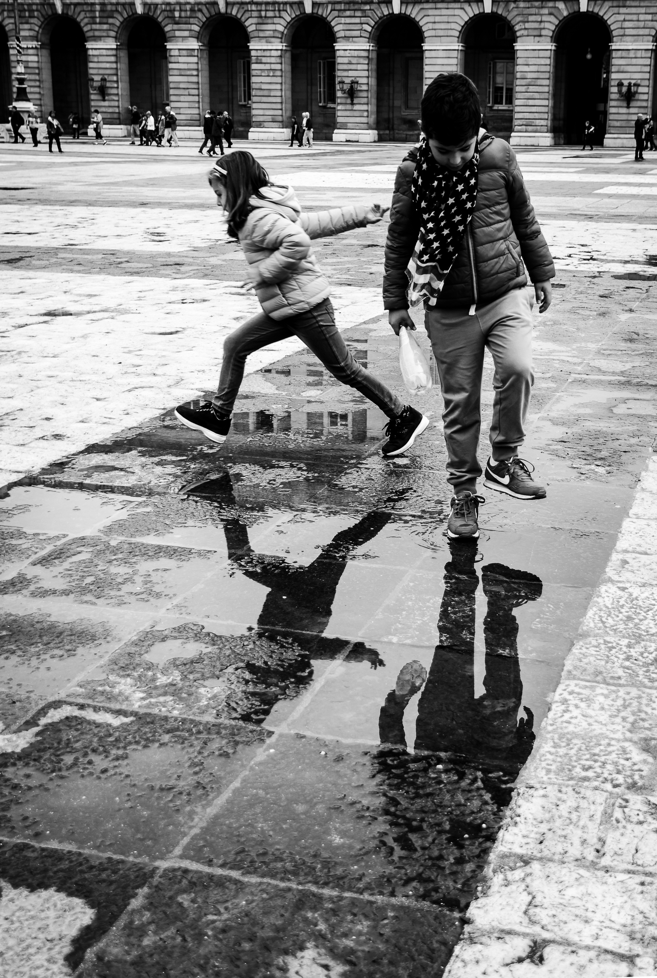 Puddles of fun ...