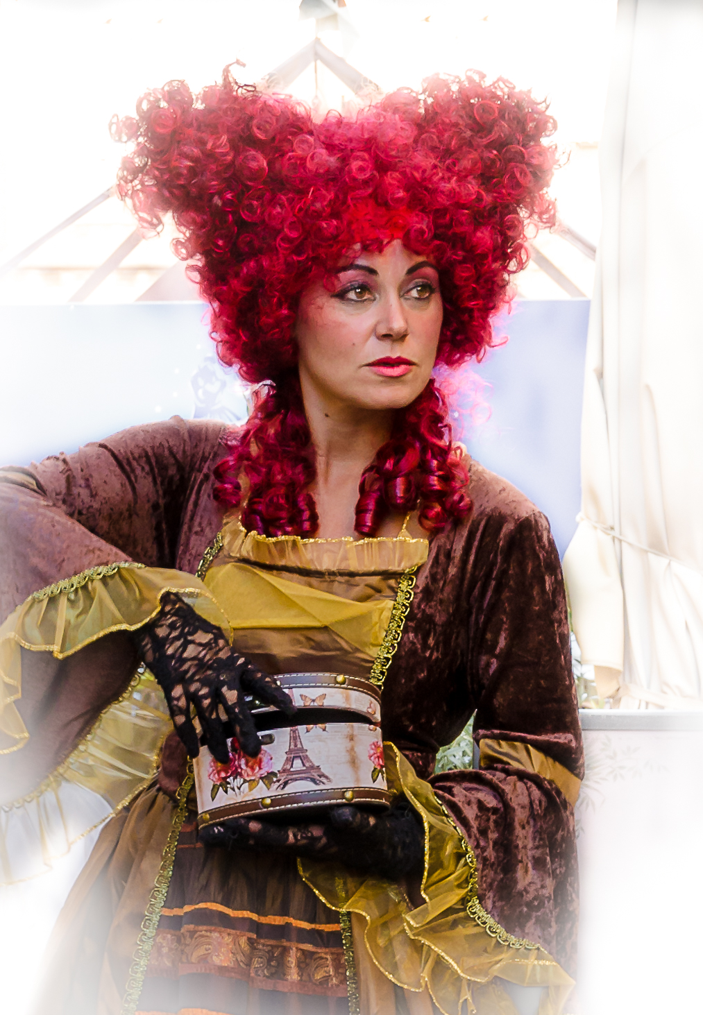 The lady of the chocolate