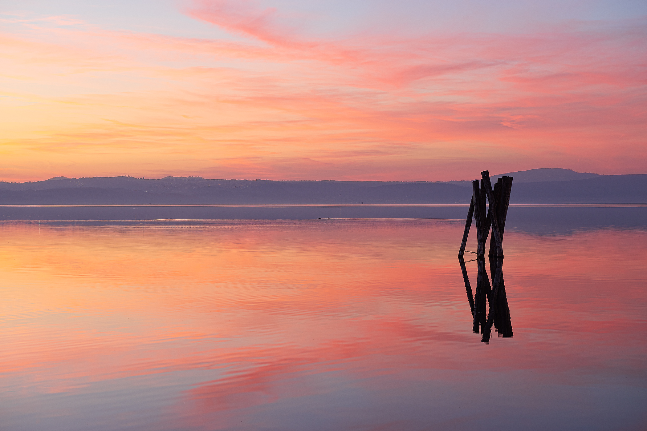 Colours on Lake Bracciano