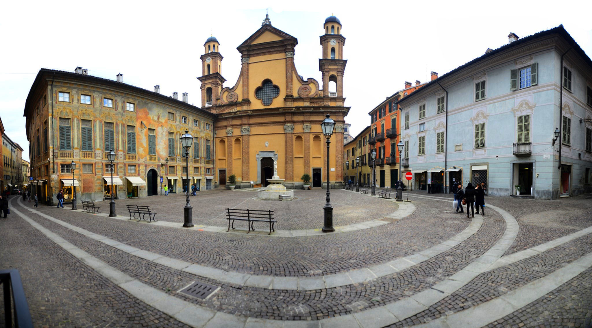 Novi Ligure, Piazza della cittadina.