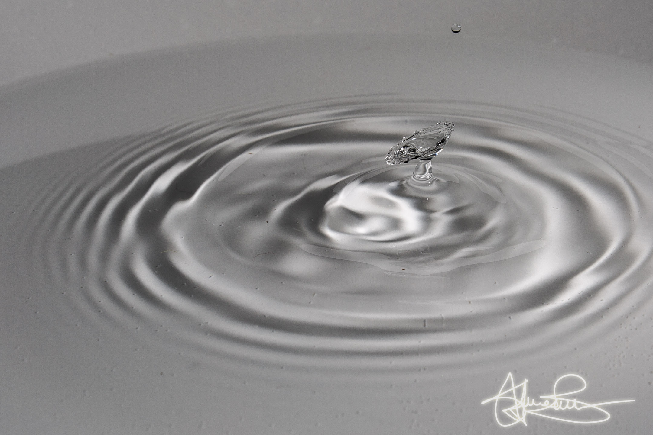 Prova n.3 - Impatto tra 2 gocce d'acqua