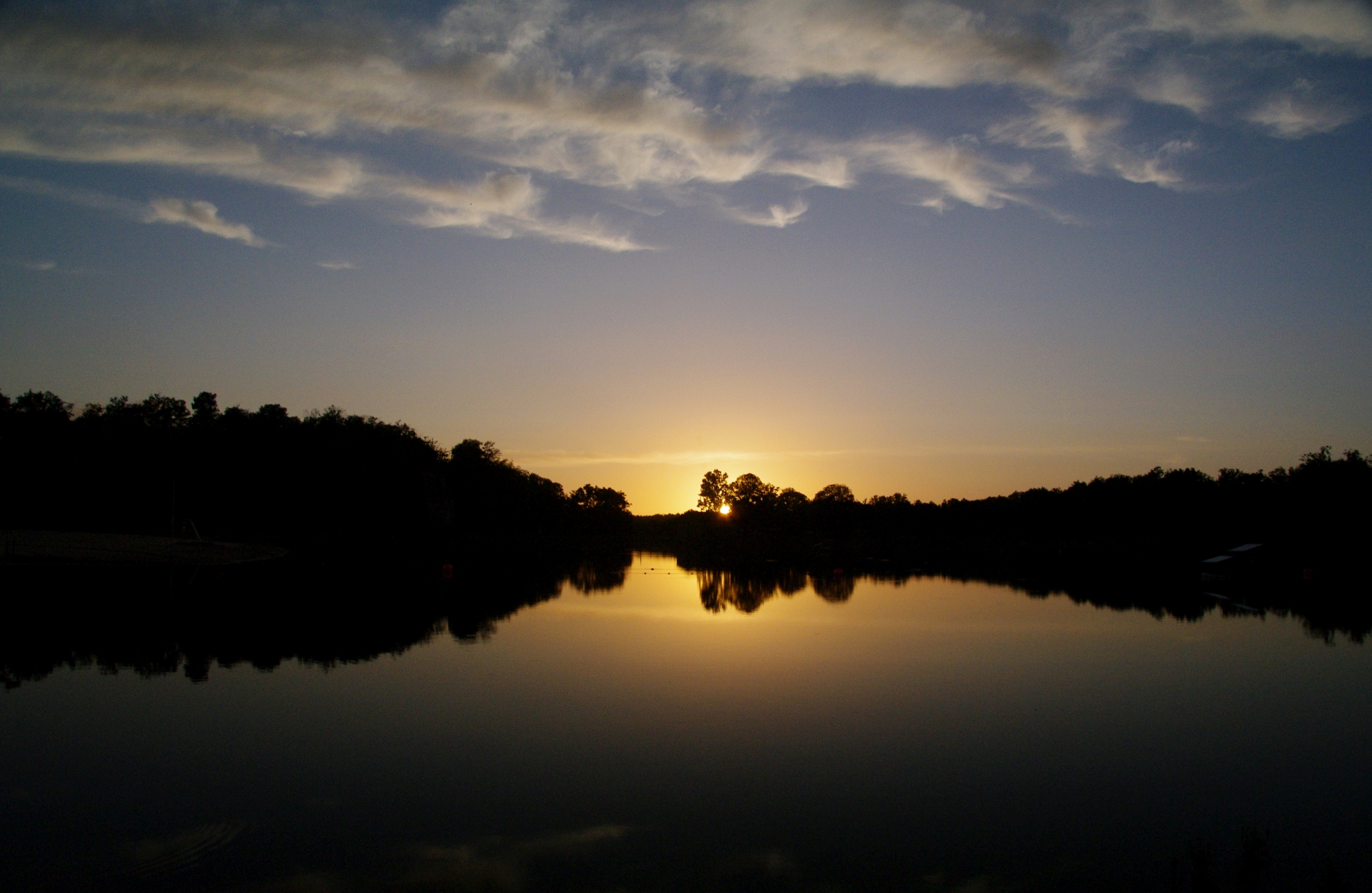 Tramonto su Etang St Estephe 1