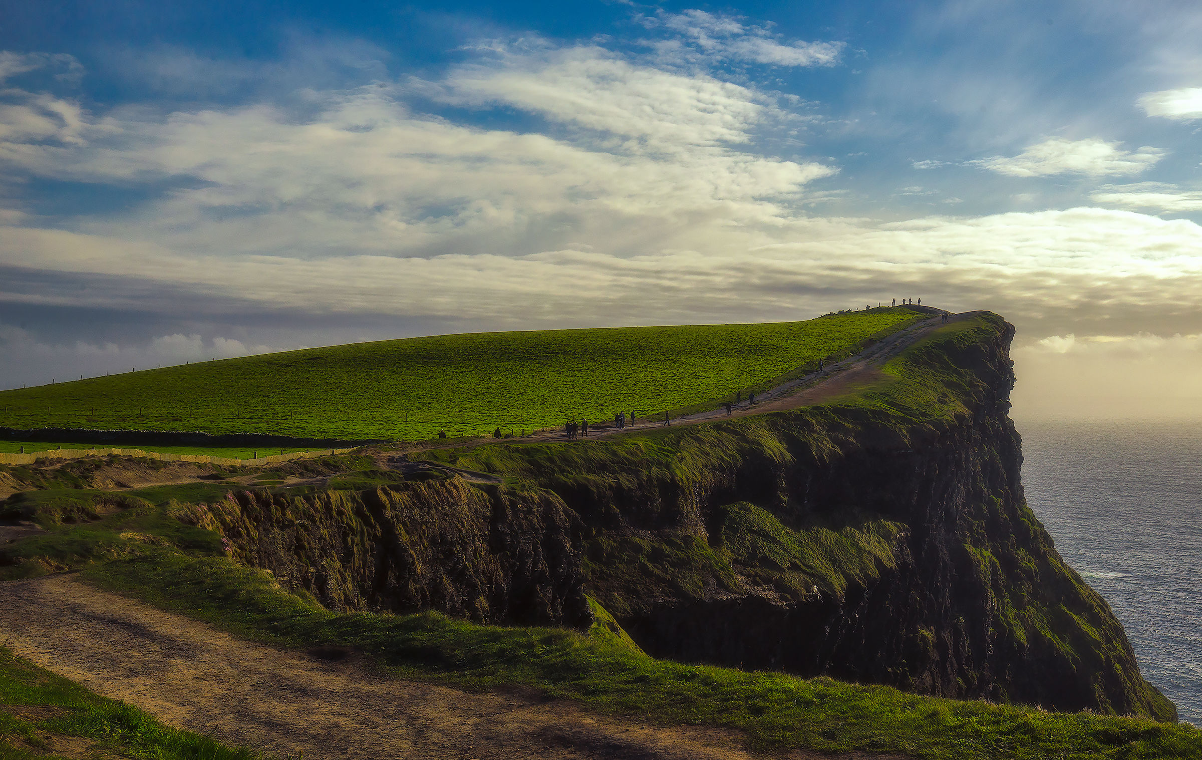 The grandeur of the Cliff of Moher