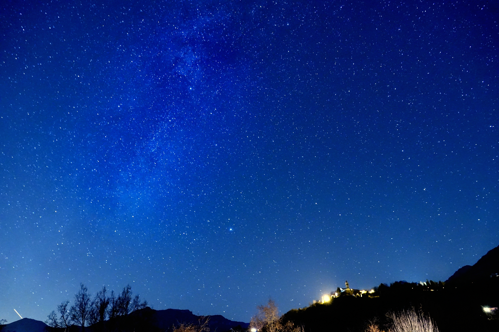 Prova in notturno della Rx10 m3