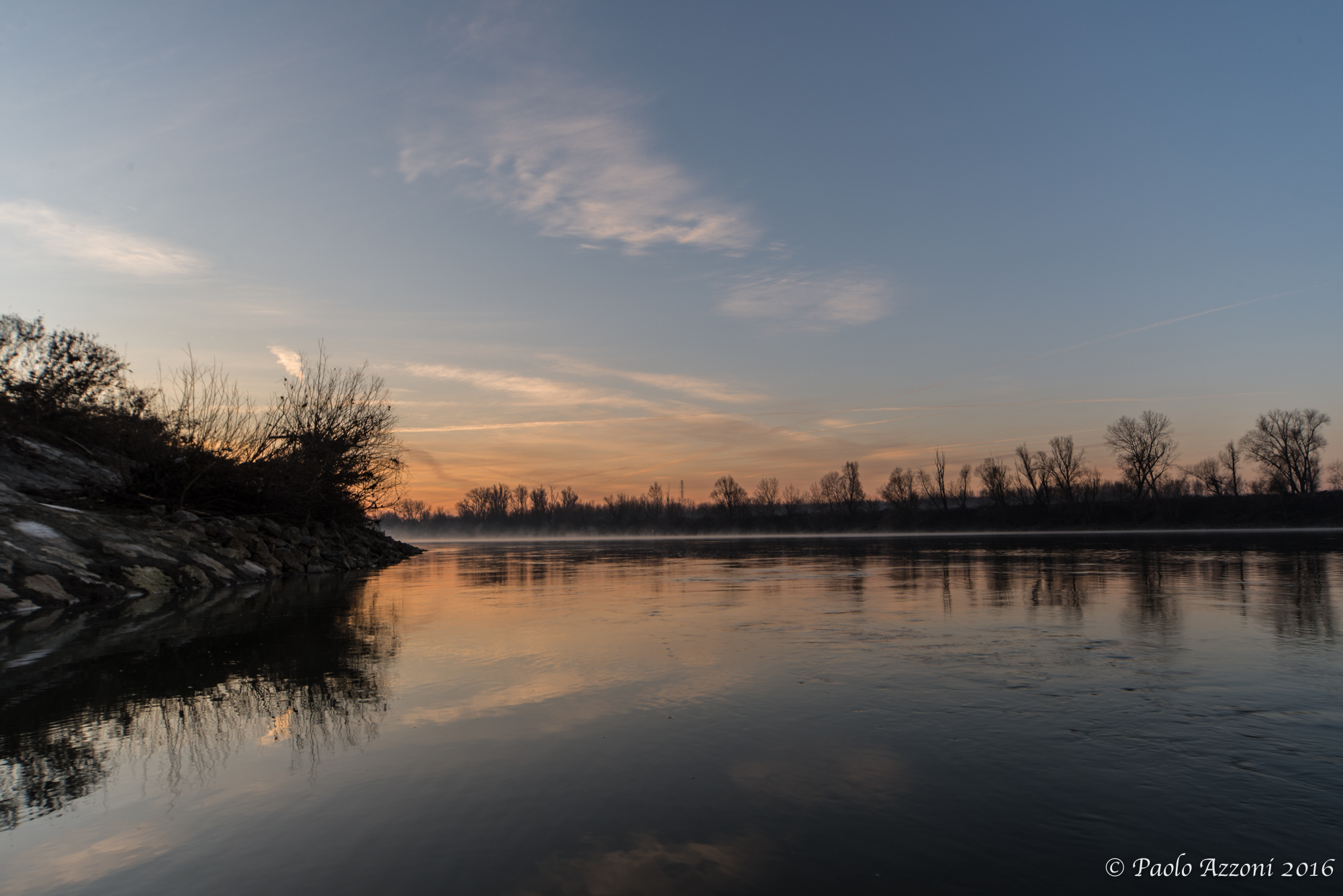 Alba del Gran fiume!