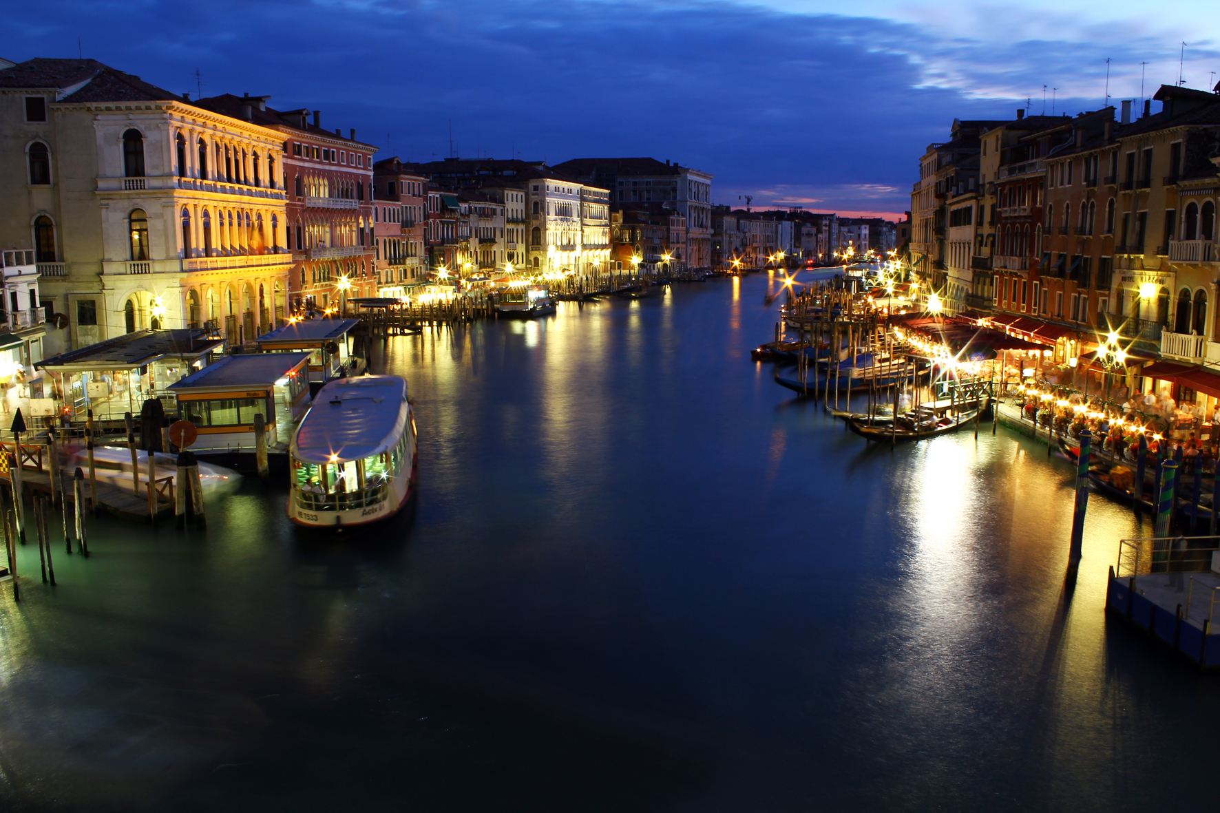 Canal Grande al calar del sole - Venezia