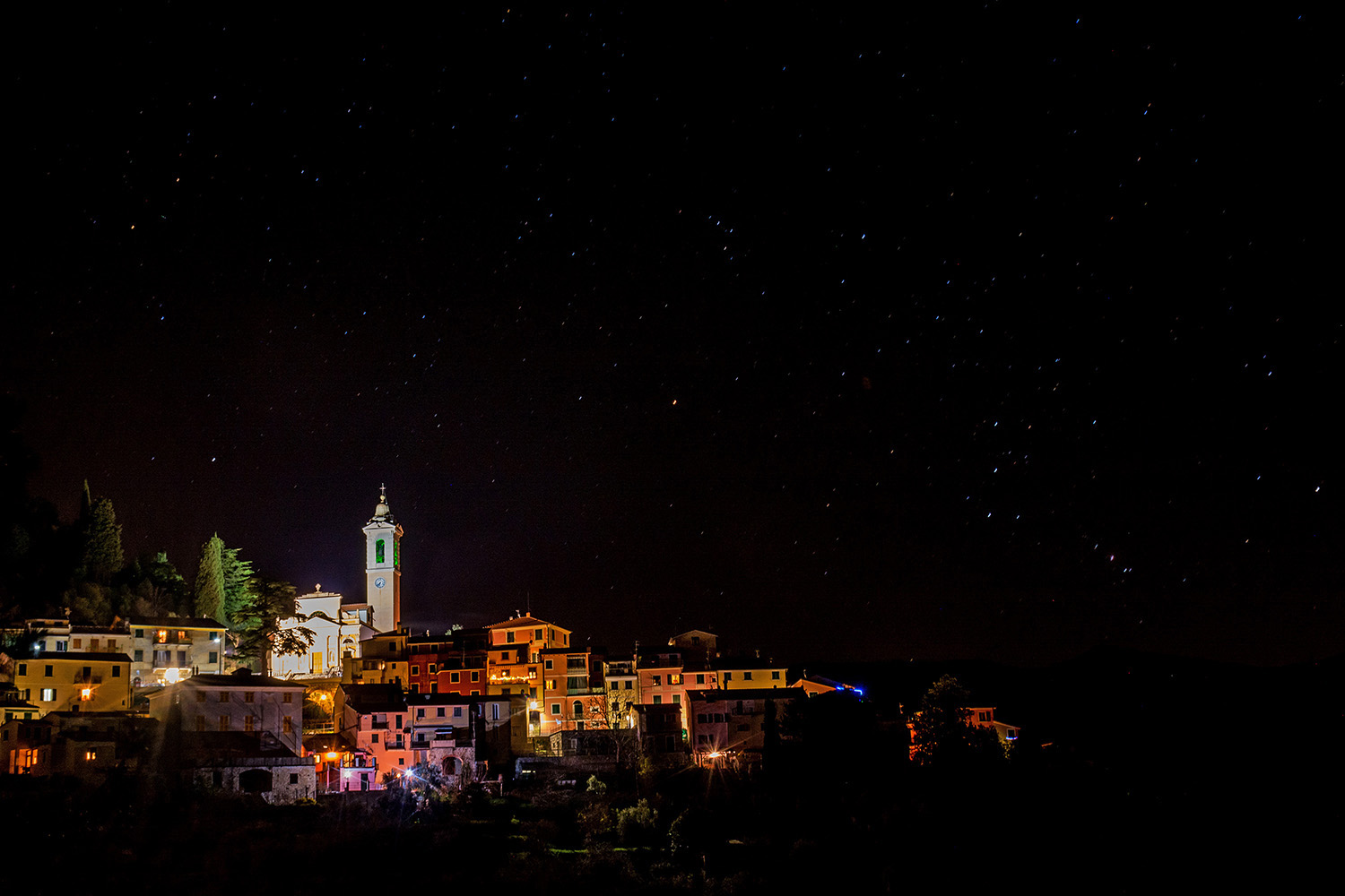 The country under the stars