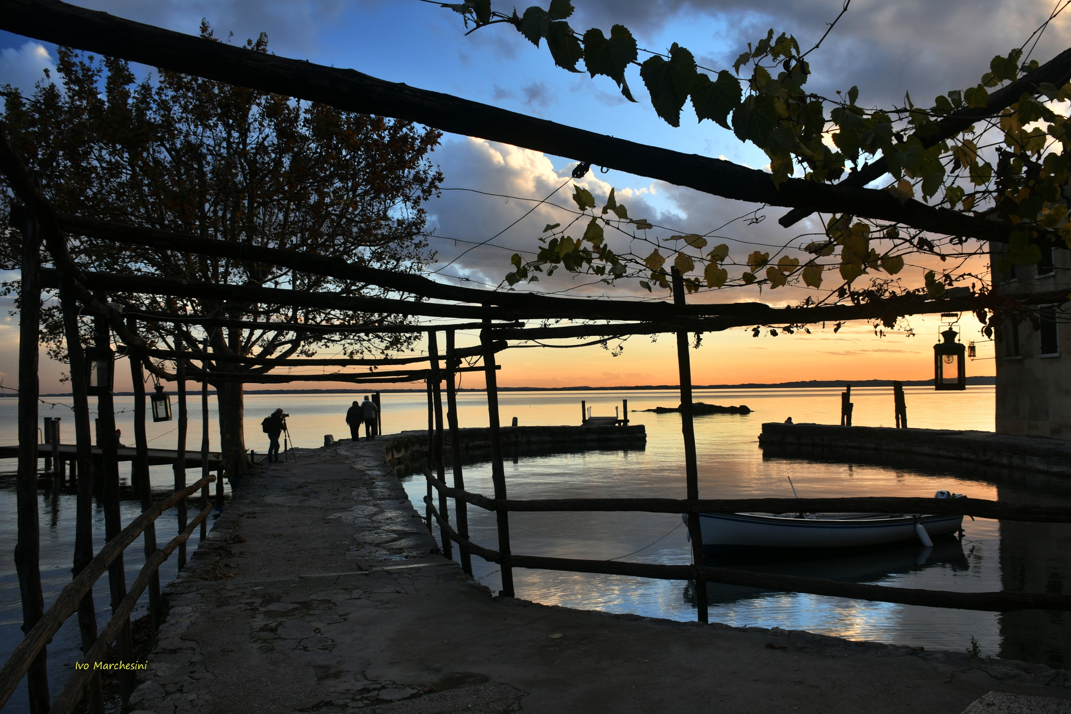 Sunset ... punta san Vigilio