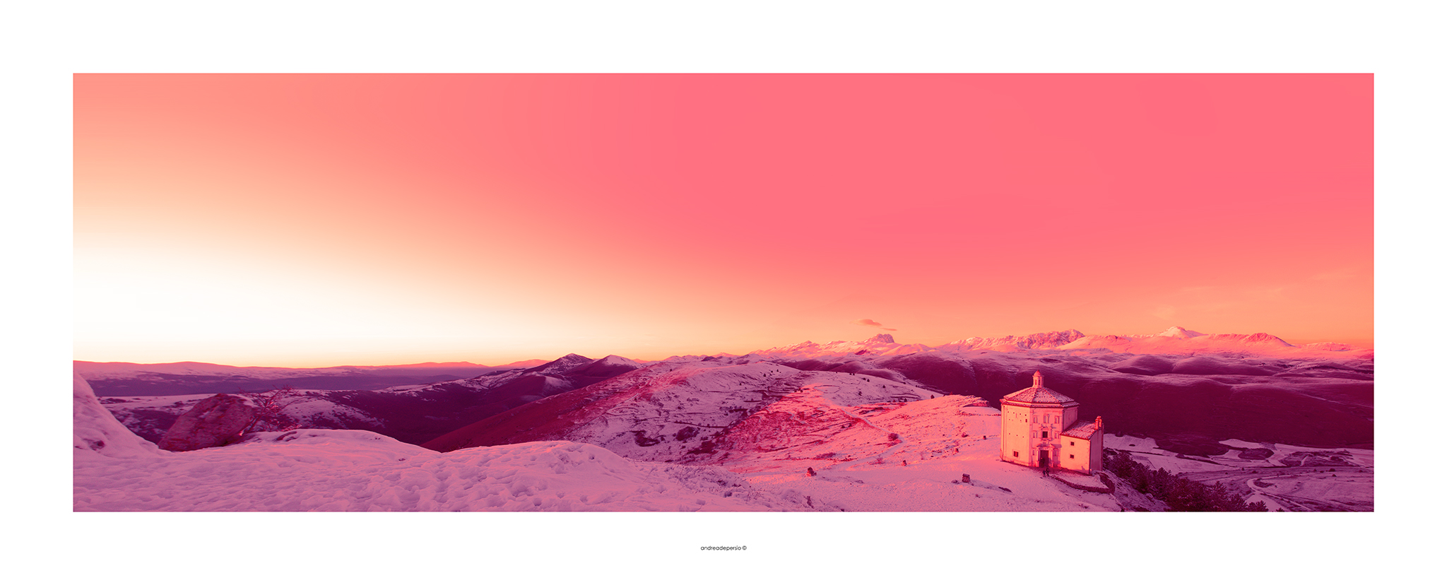 Rocca Calascio, in January 2017!