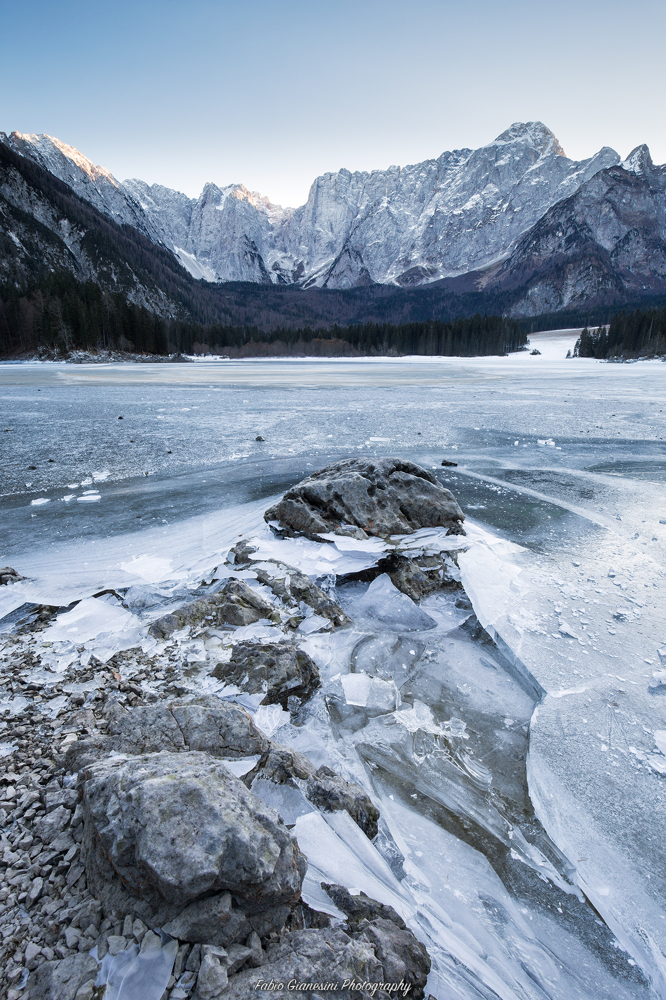 A cold day of winter