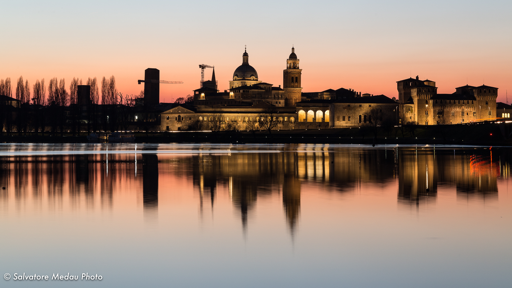 Golden hour on Skylane Mantua