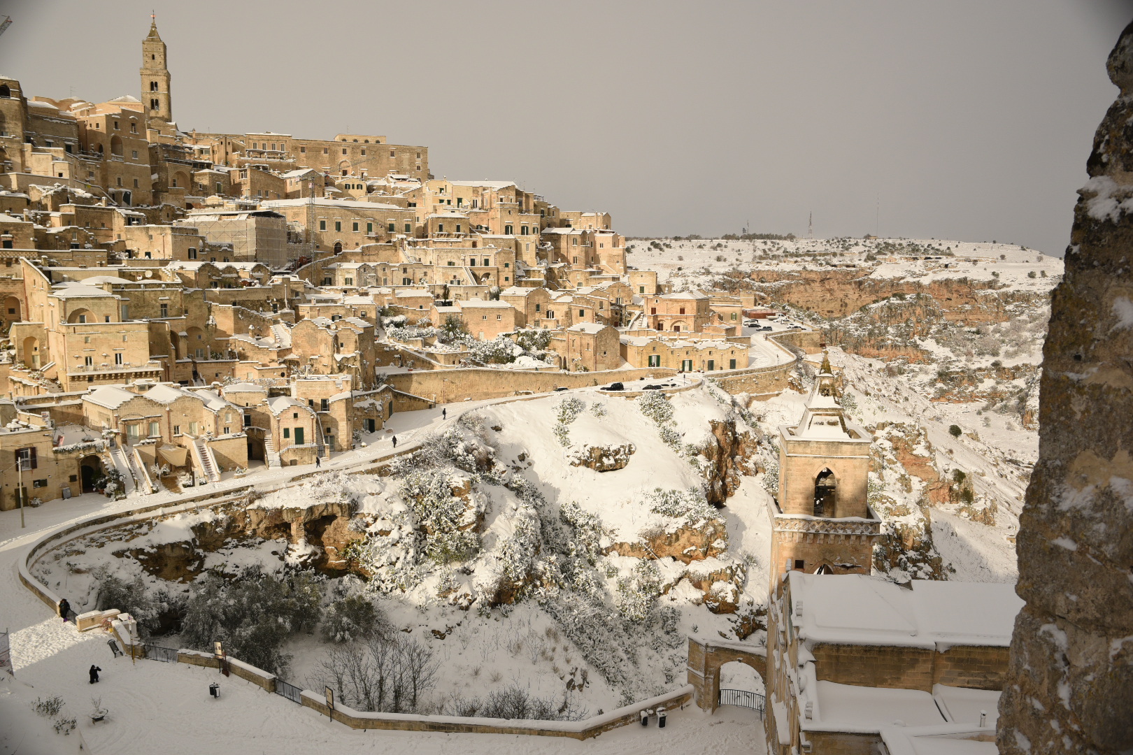 Matera after the storm