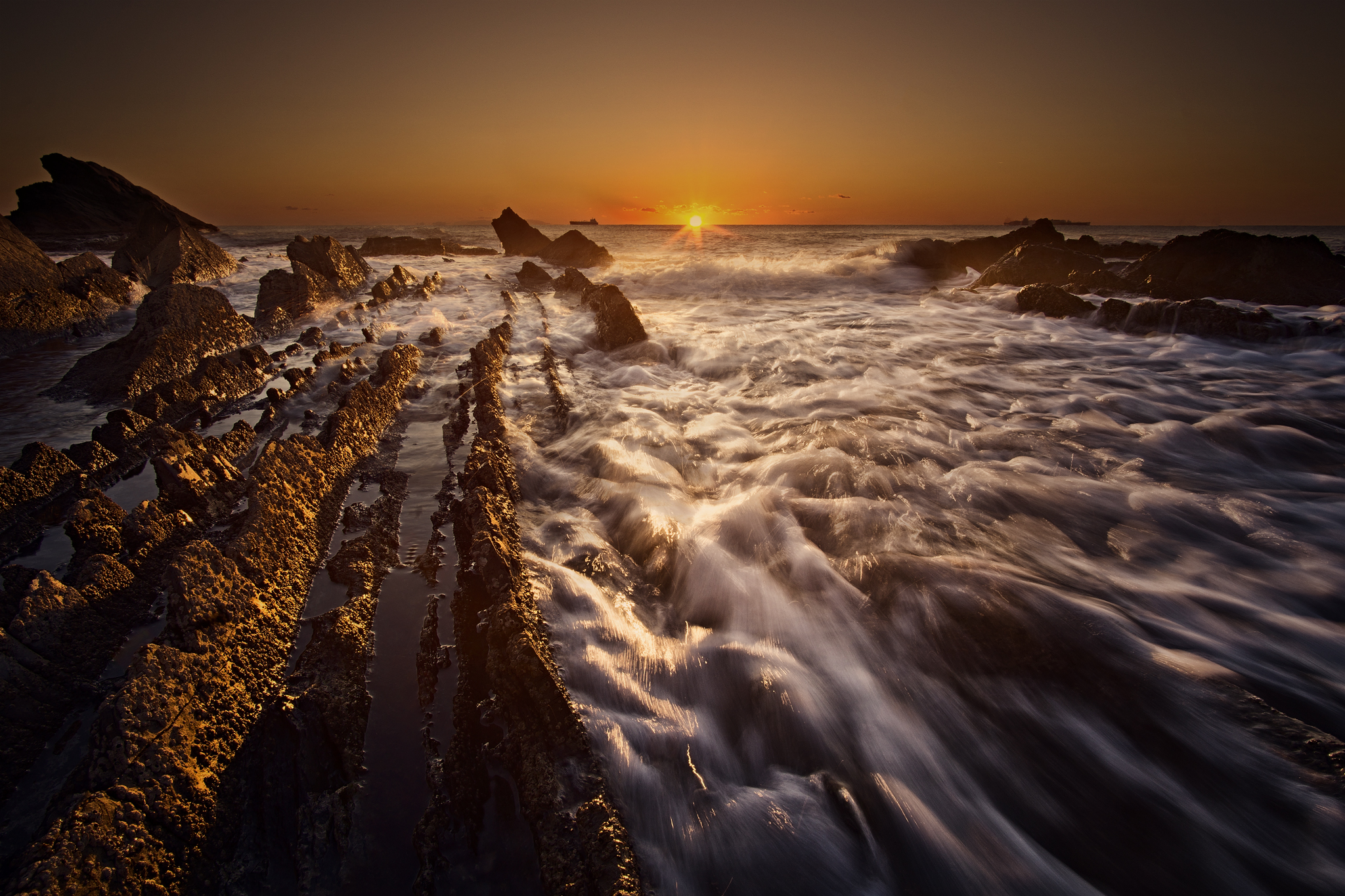 Sunset in Antignano ..