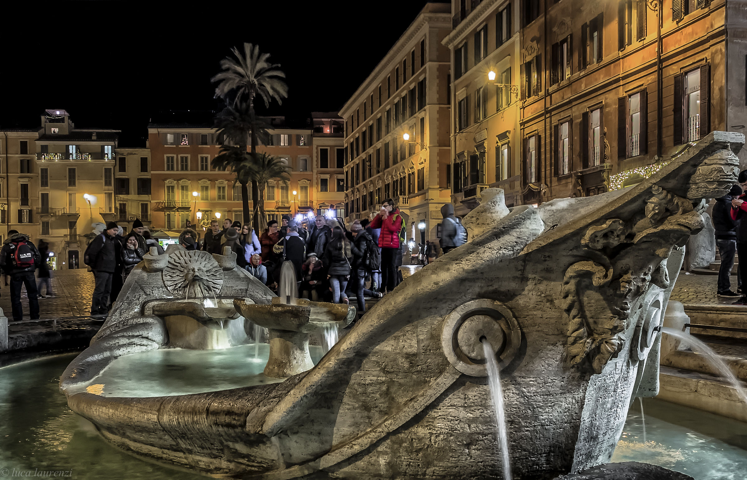 Piazza di Spagna and its fountain
