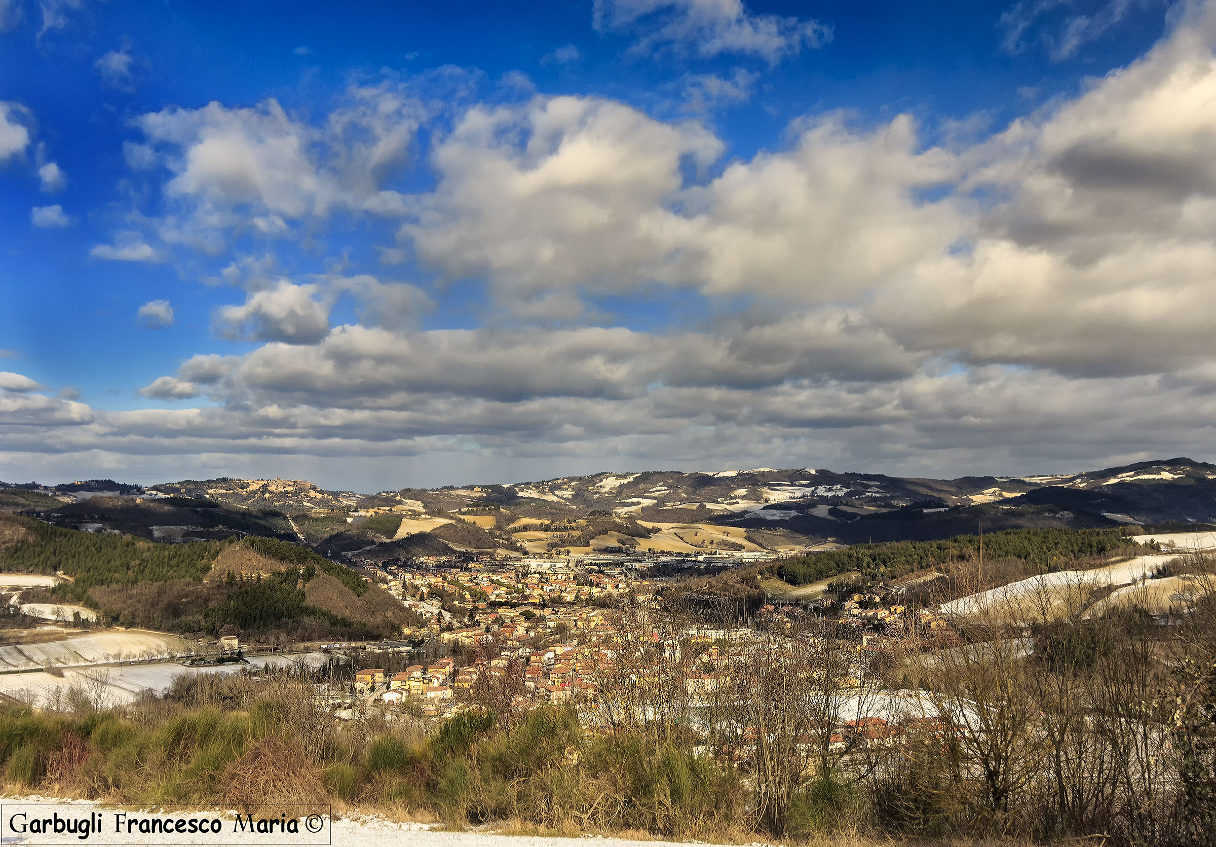 Panoramica di Fermignano