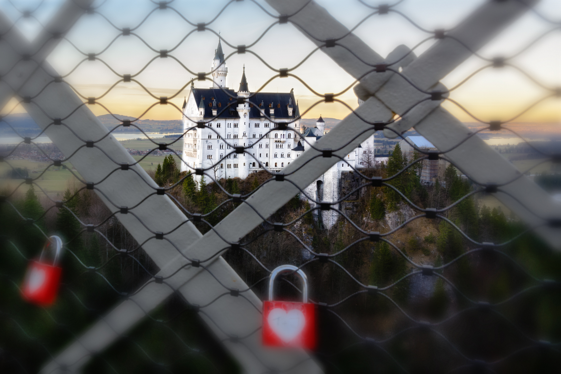 A castle almost like a dream ....