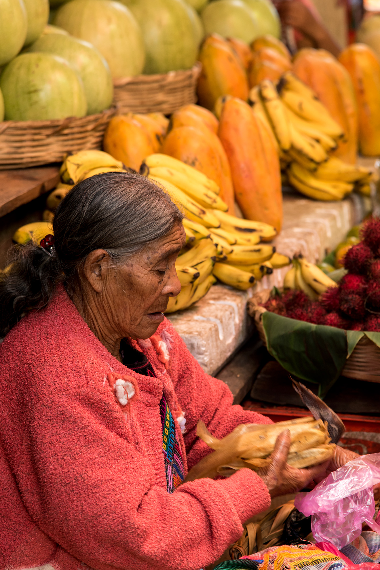 venditrice di frutta