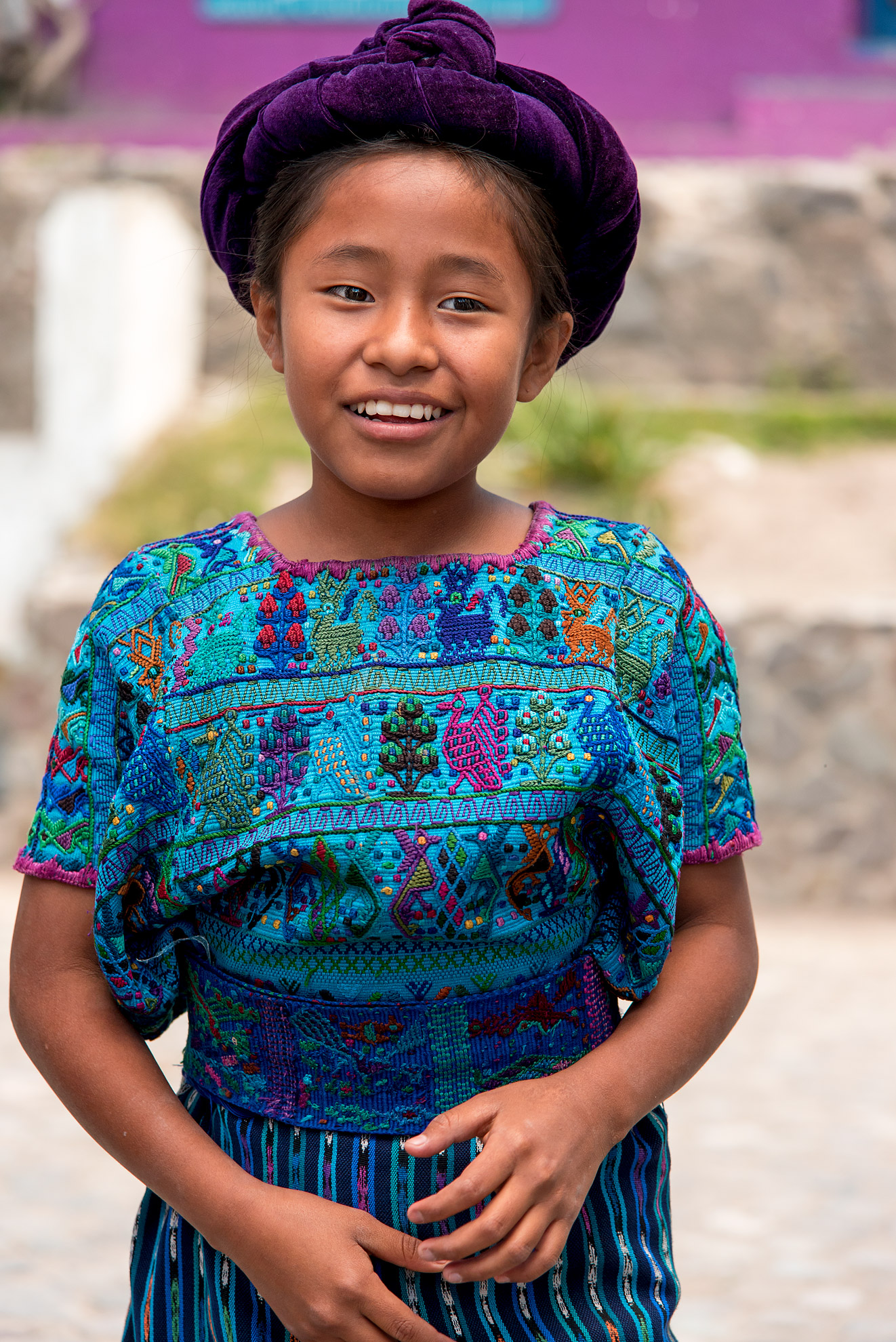 recitando una poesia