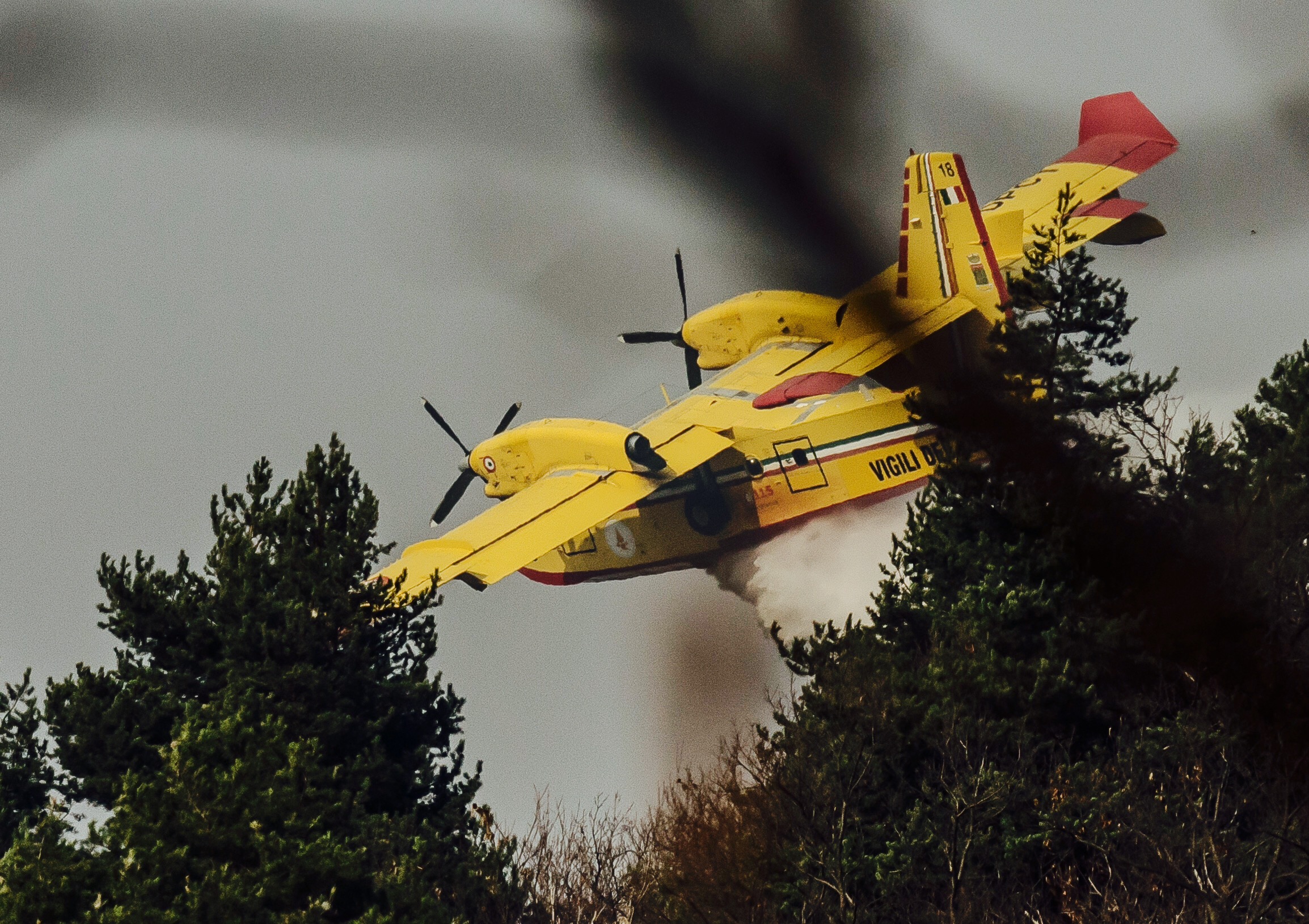 Canadair in action