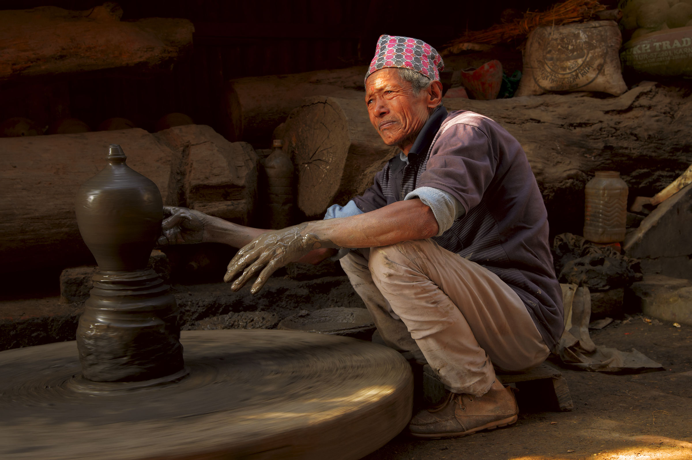 The potter Bhaktapur
