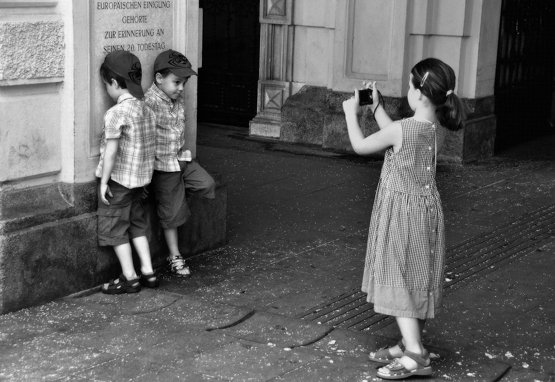 mischievous children