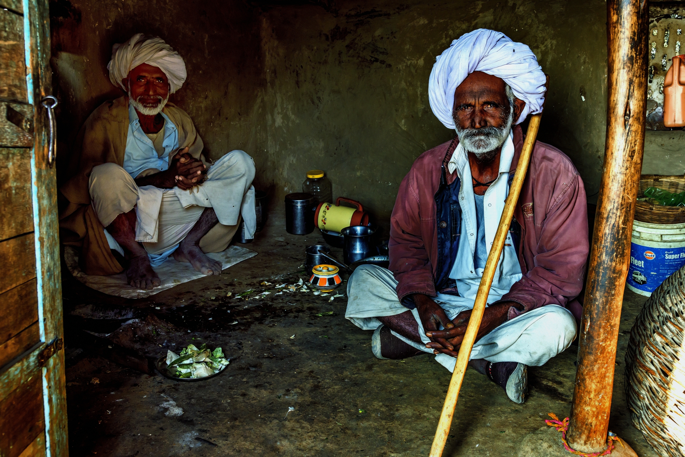 Rajasthan 2017 - In una capanna di pastori