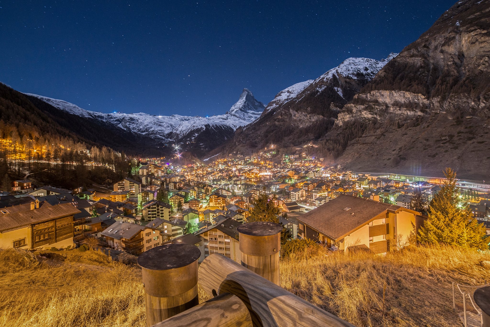 Zermatt by night