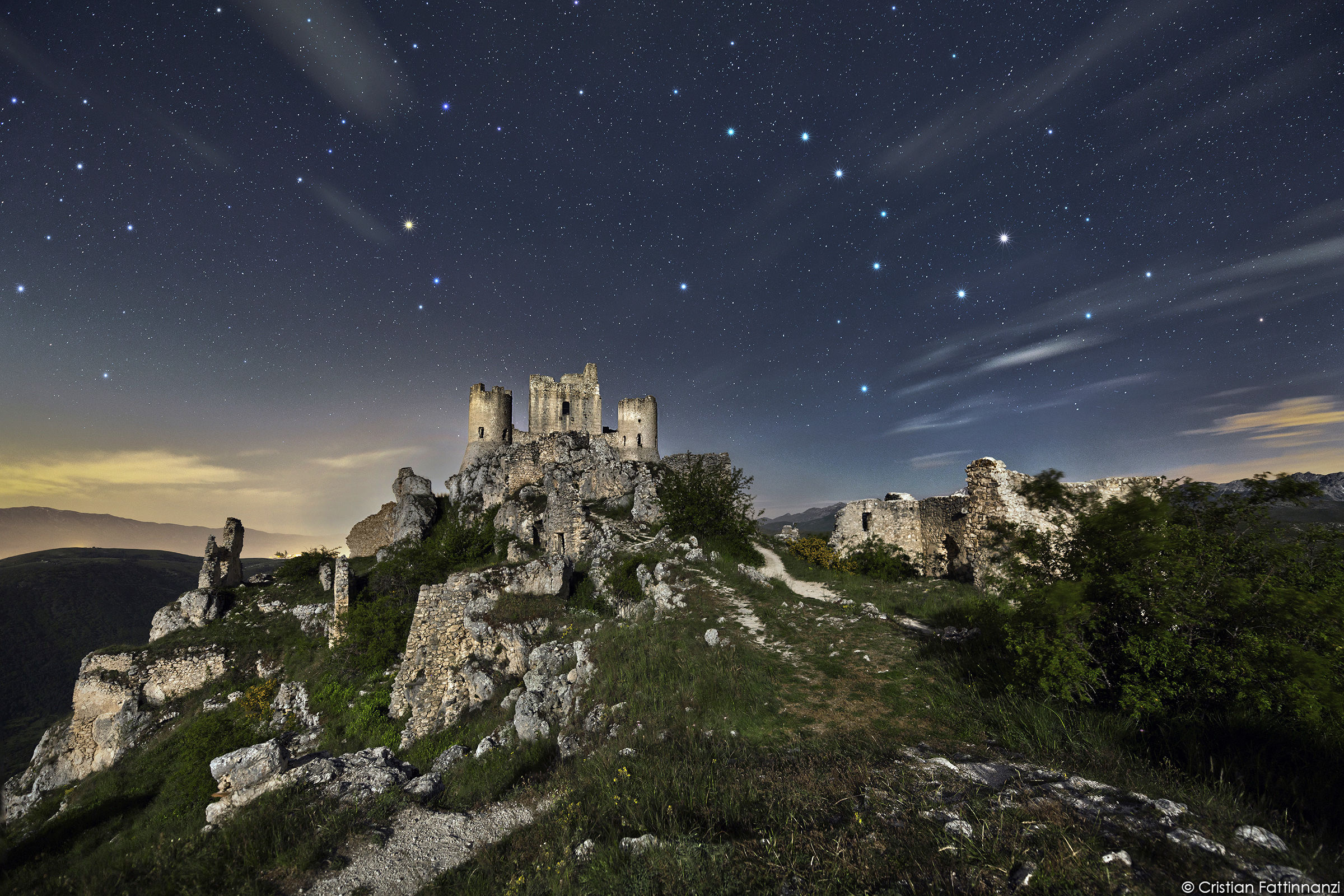 The Big Dipper arrives at the Castle