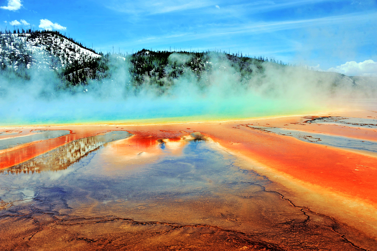 Sorgenti calde allo Yellowstone