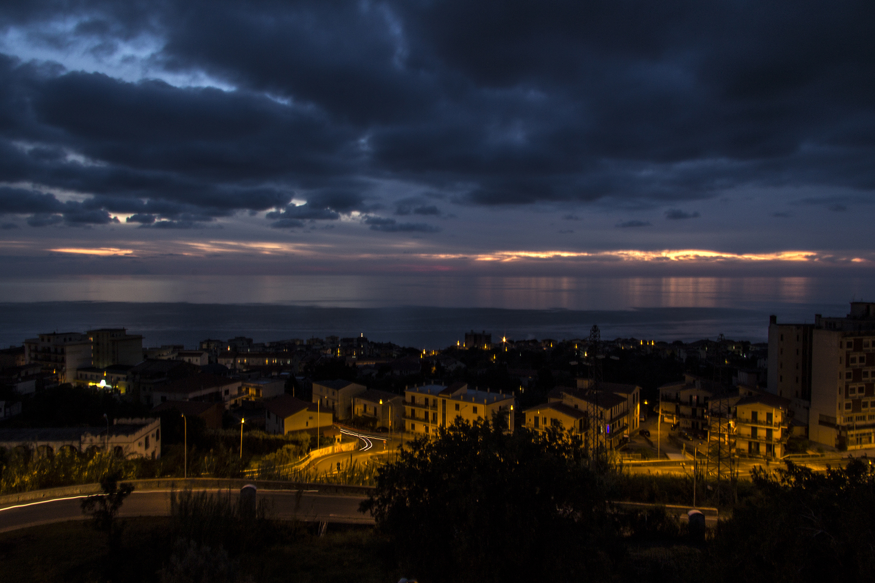 Paola (cs) at sunset