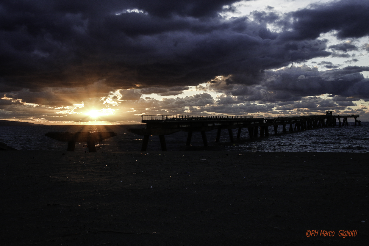 tramonto S. Pietro a Maida