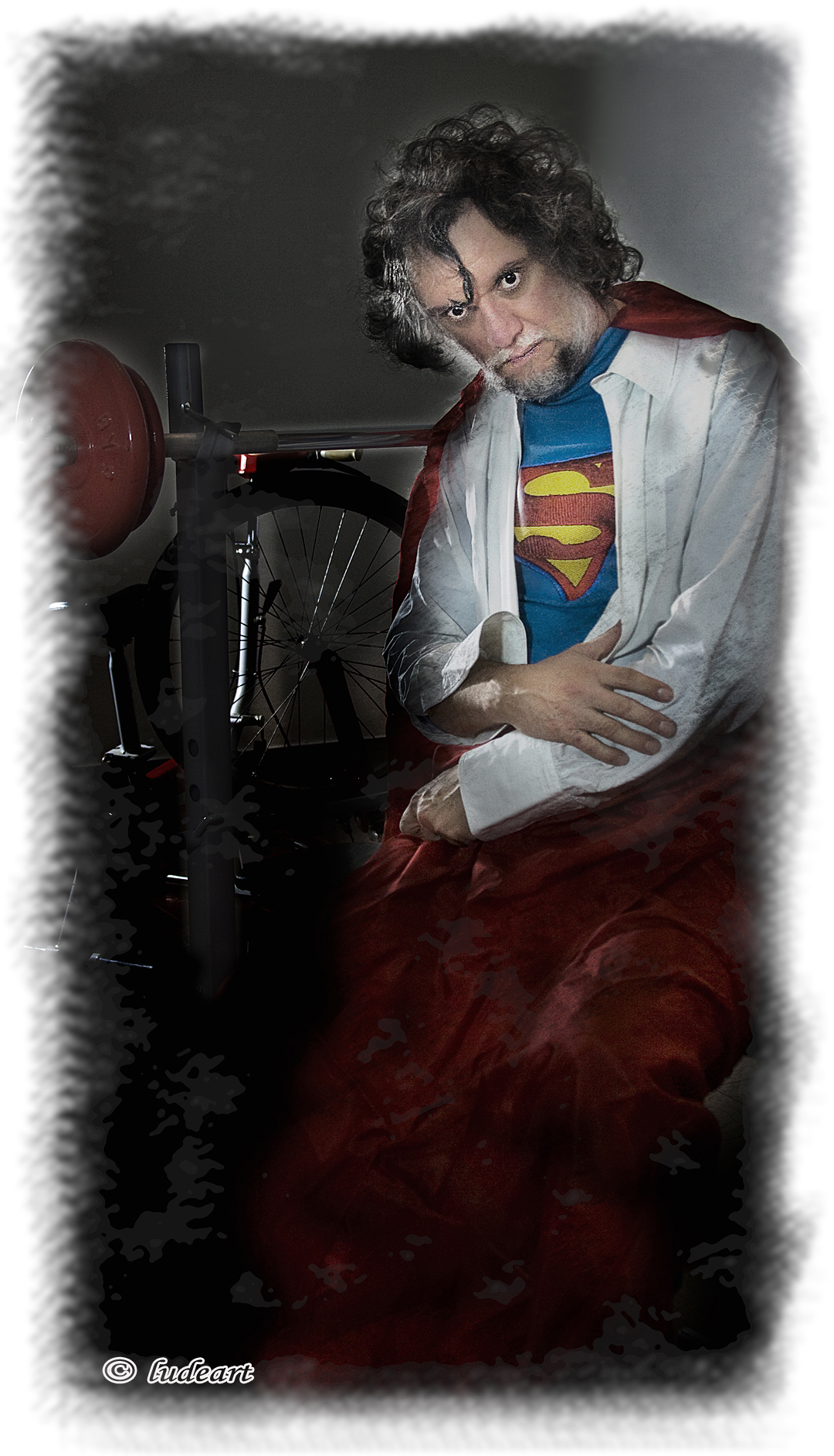 Vecchio cosplayer - autoritratto