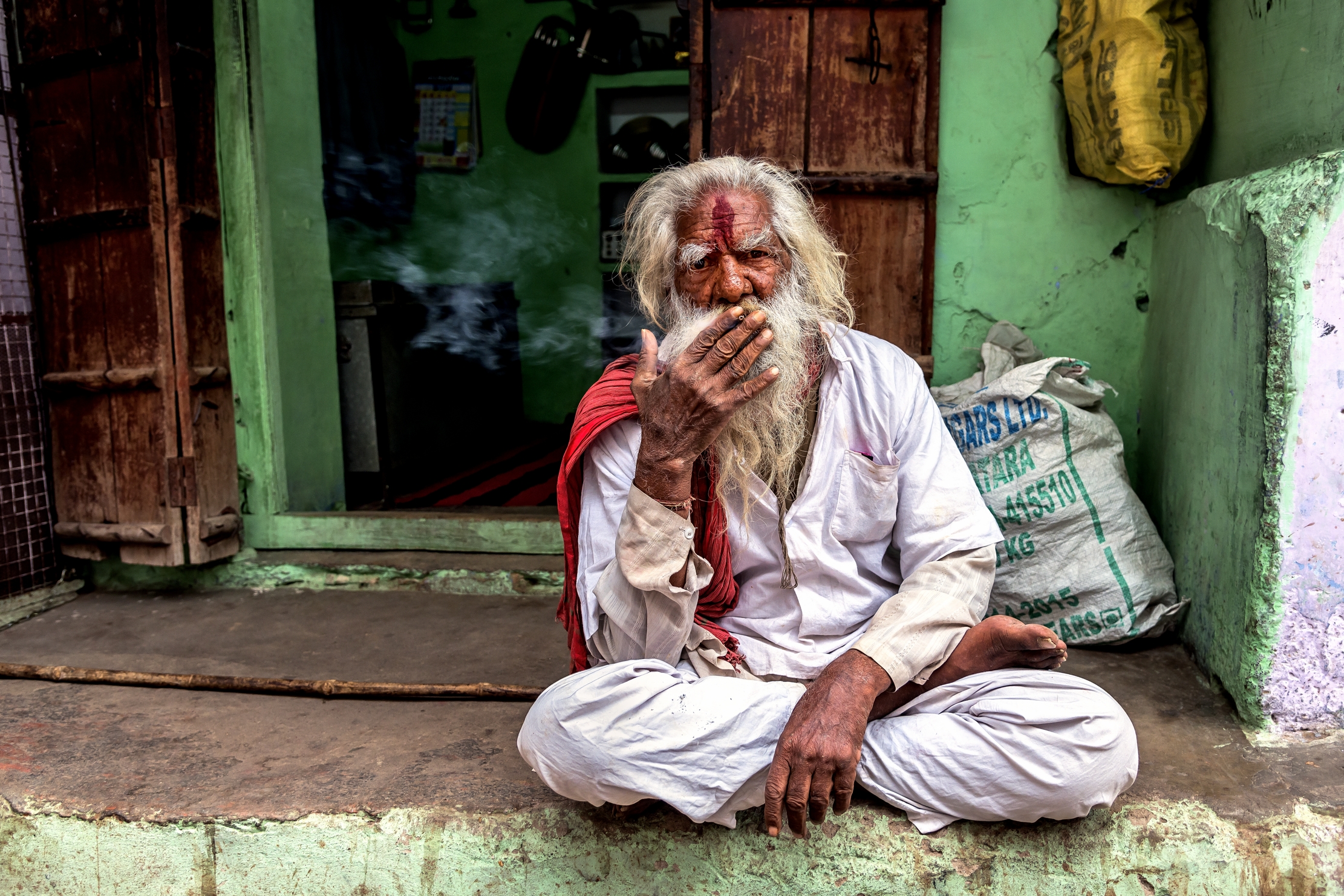 Rajasthan 2017 - Il fumatore