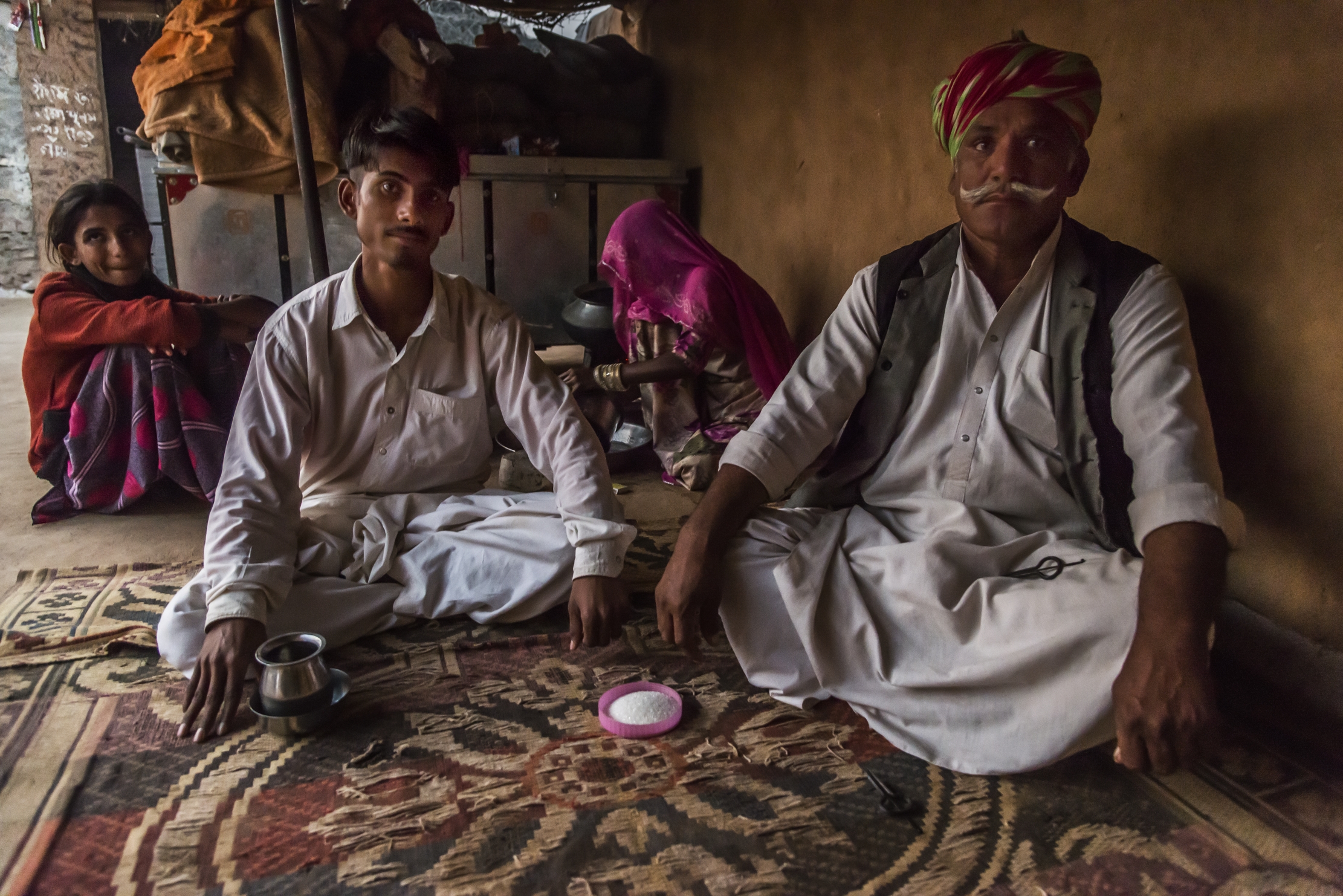 Rajasthan 2017 - In una casa di un villaggio