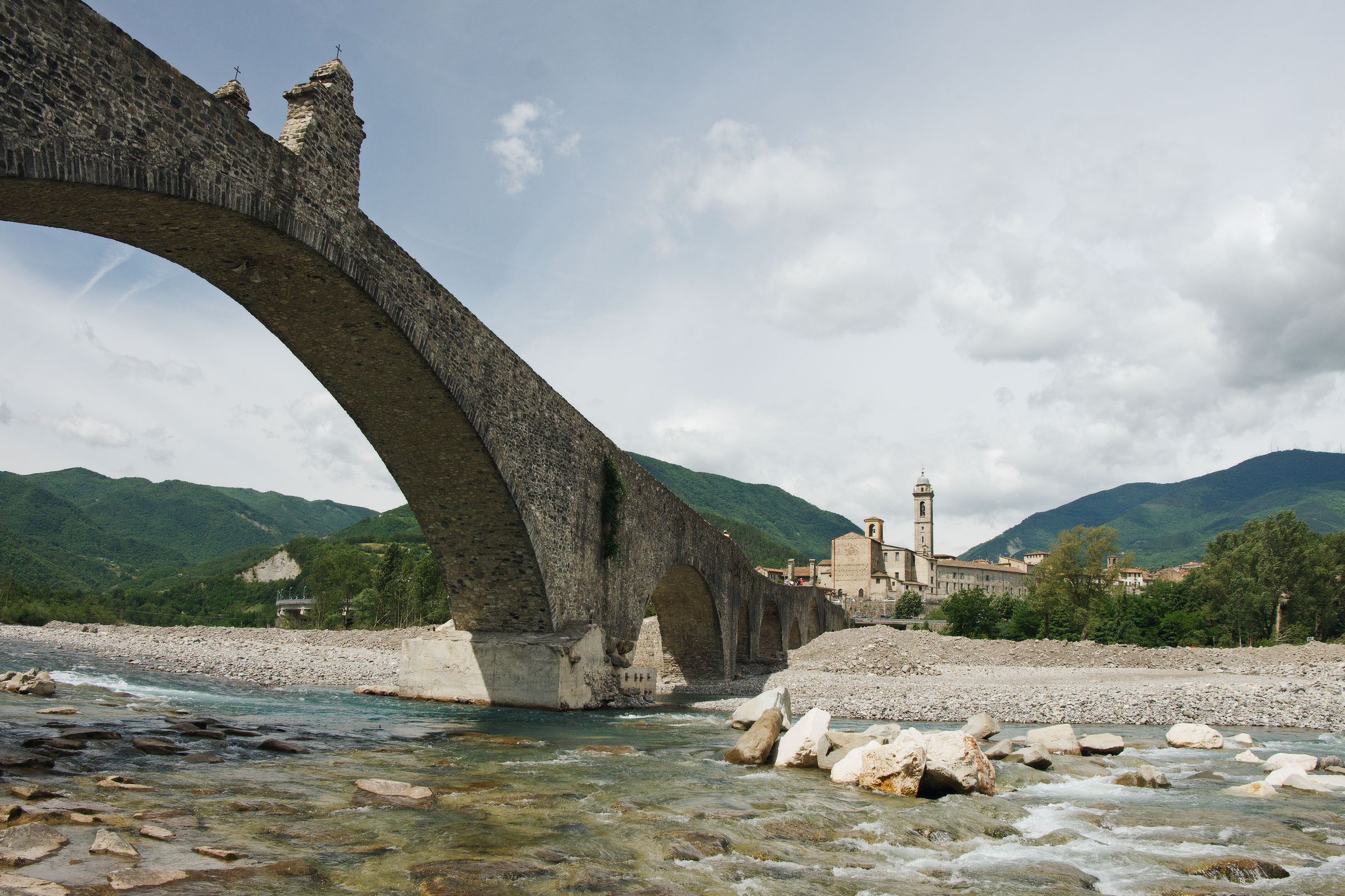 Bobbio postcard