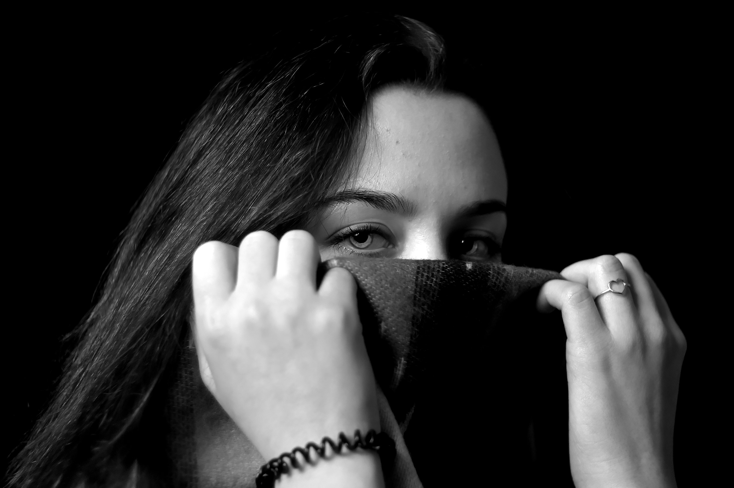 At the edge of the eye