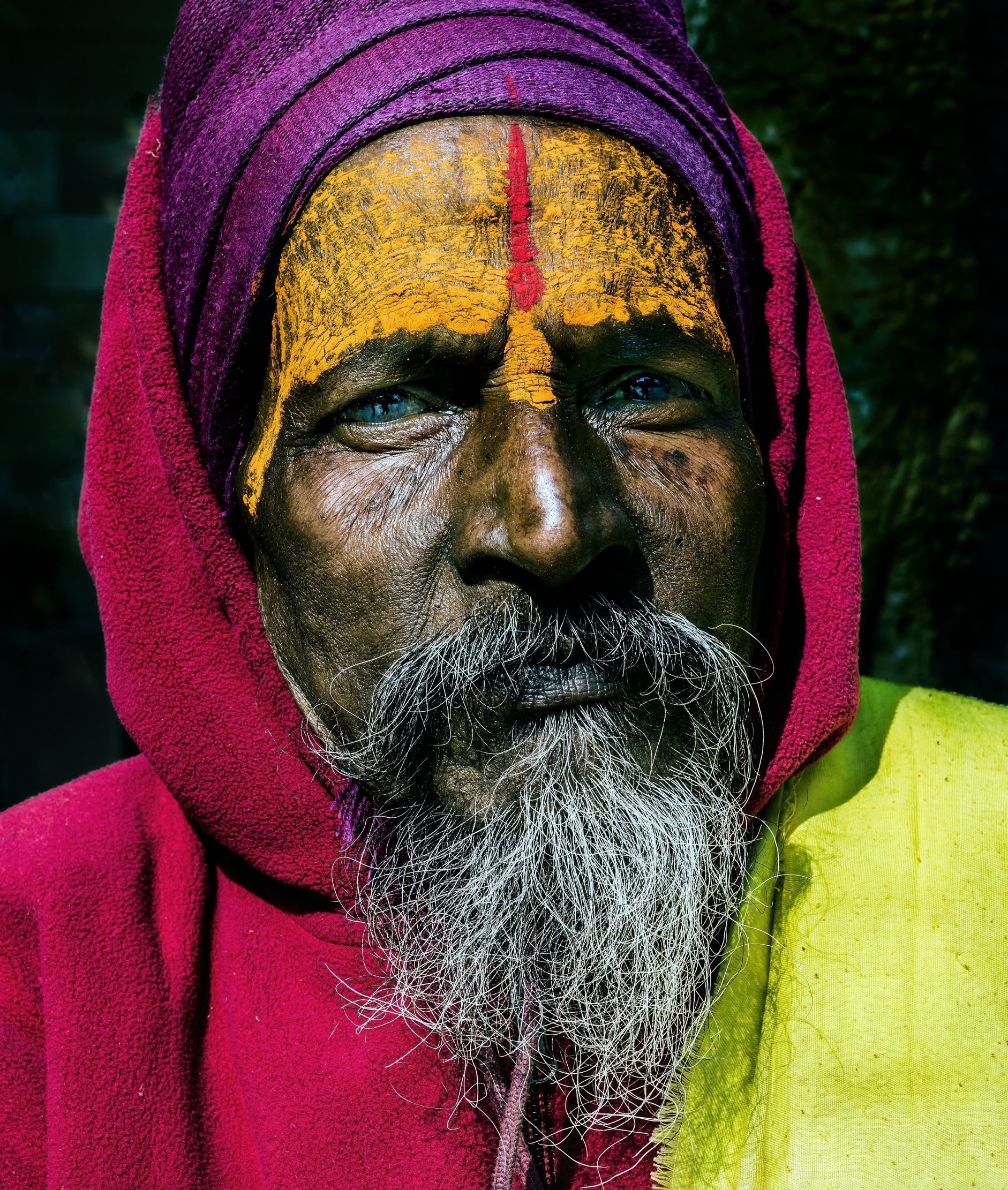 Uttar Pradesh 2017 - Santone a Vrindavan