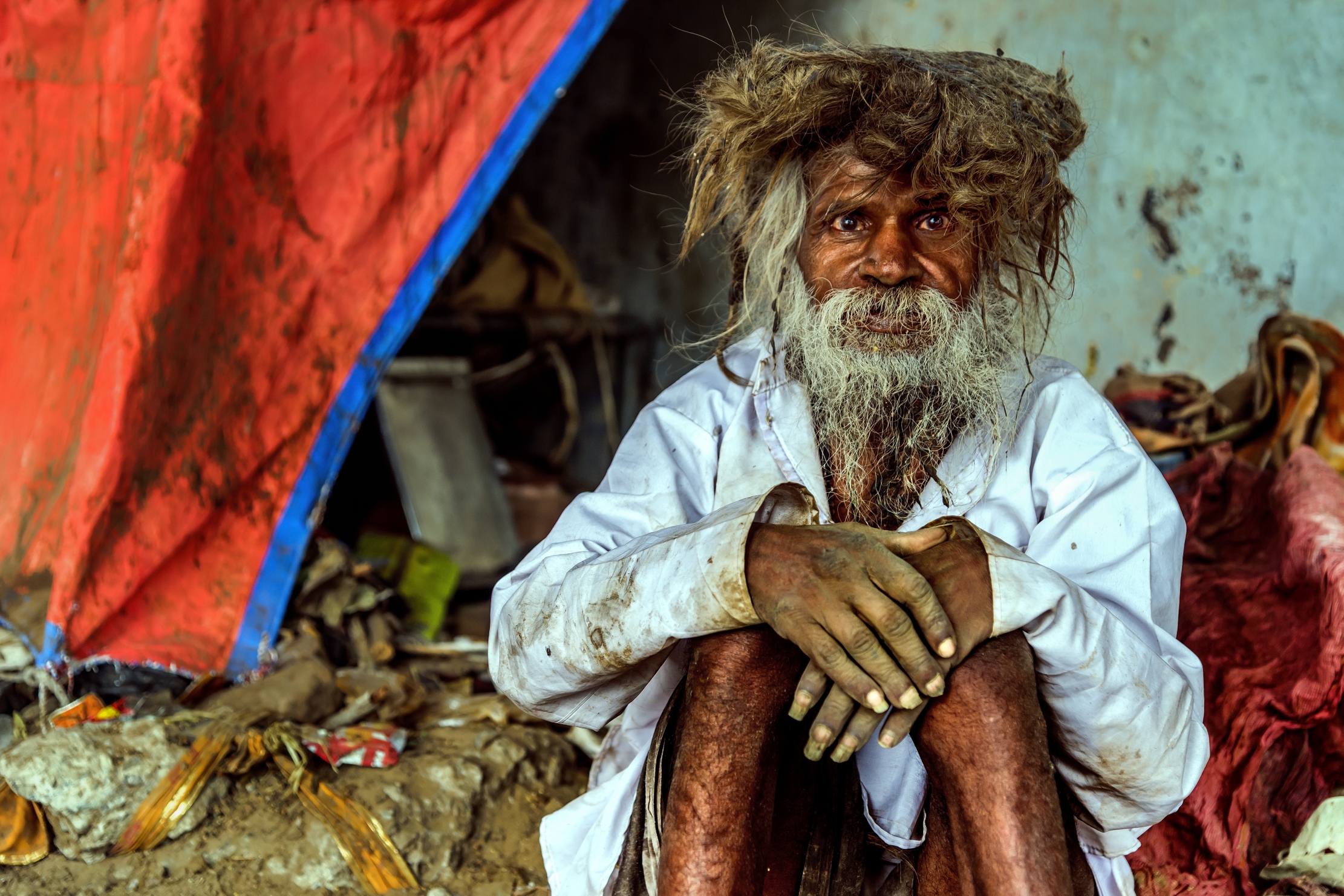 Rajasthan 2017 - Santone a Pushkar