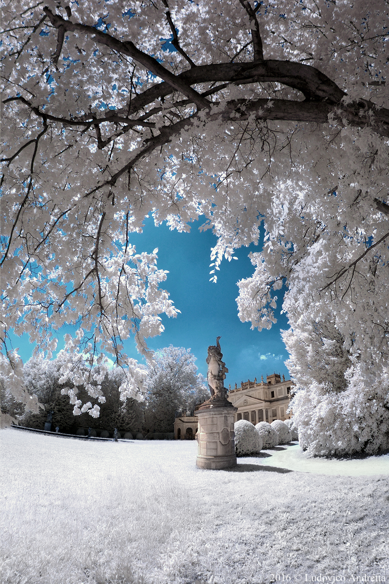Villa Pisani in infrared #1