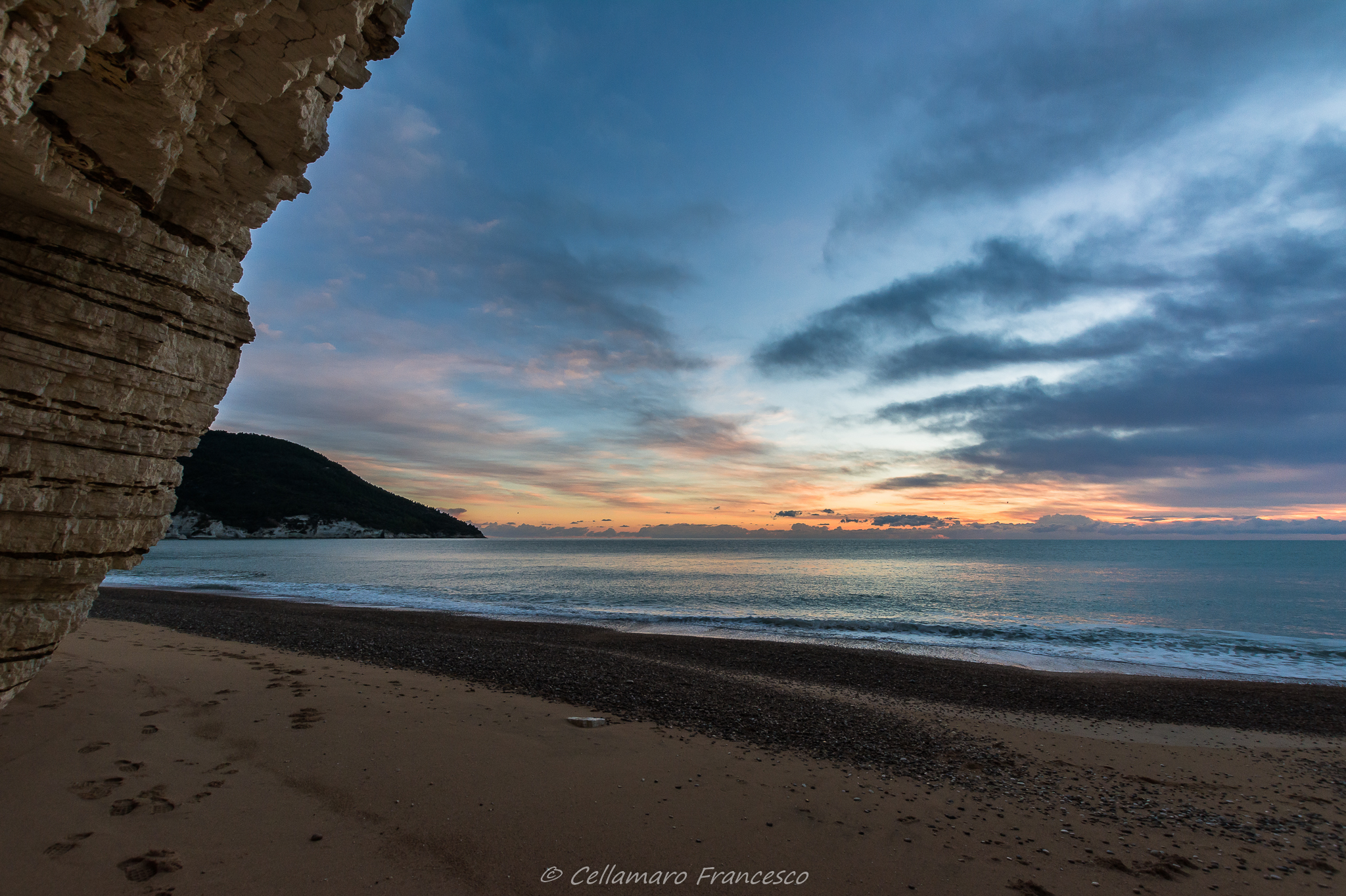 Sunrise at Vignanotica