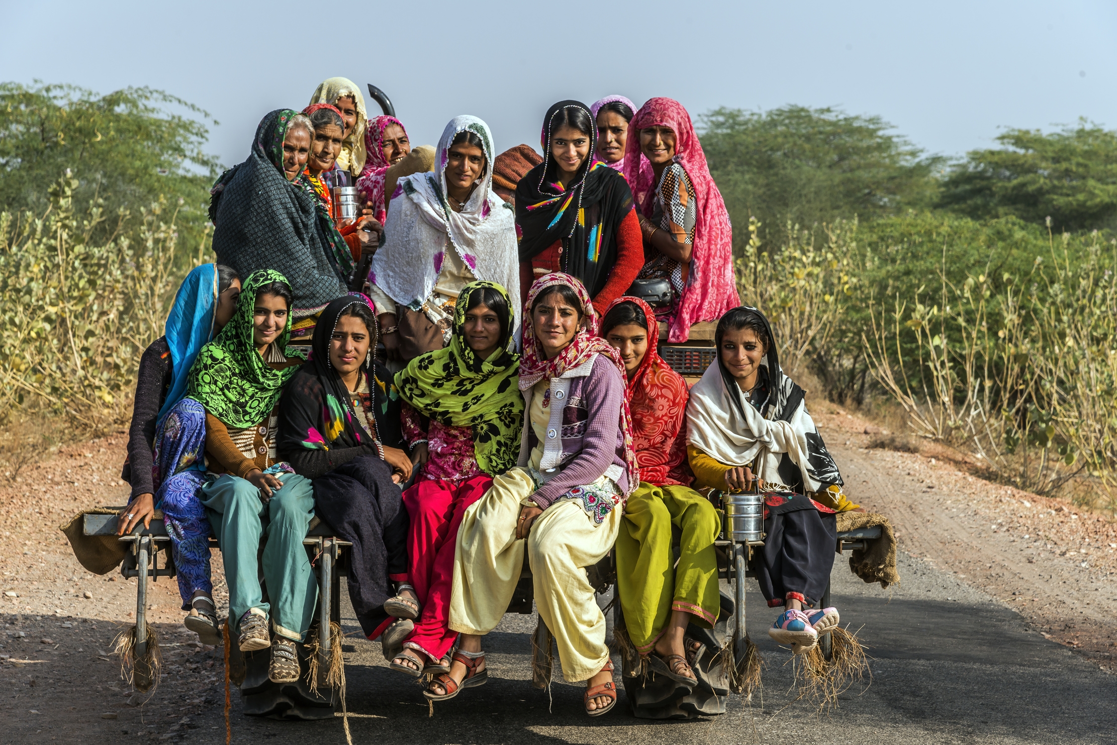 Rajasthan 2017 - Contadine al lavoro