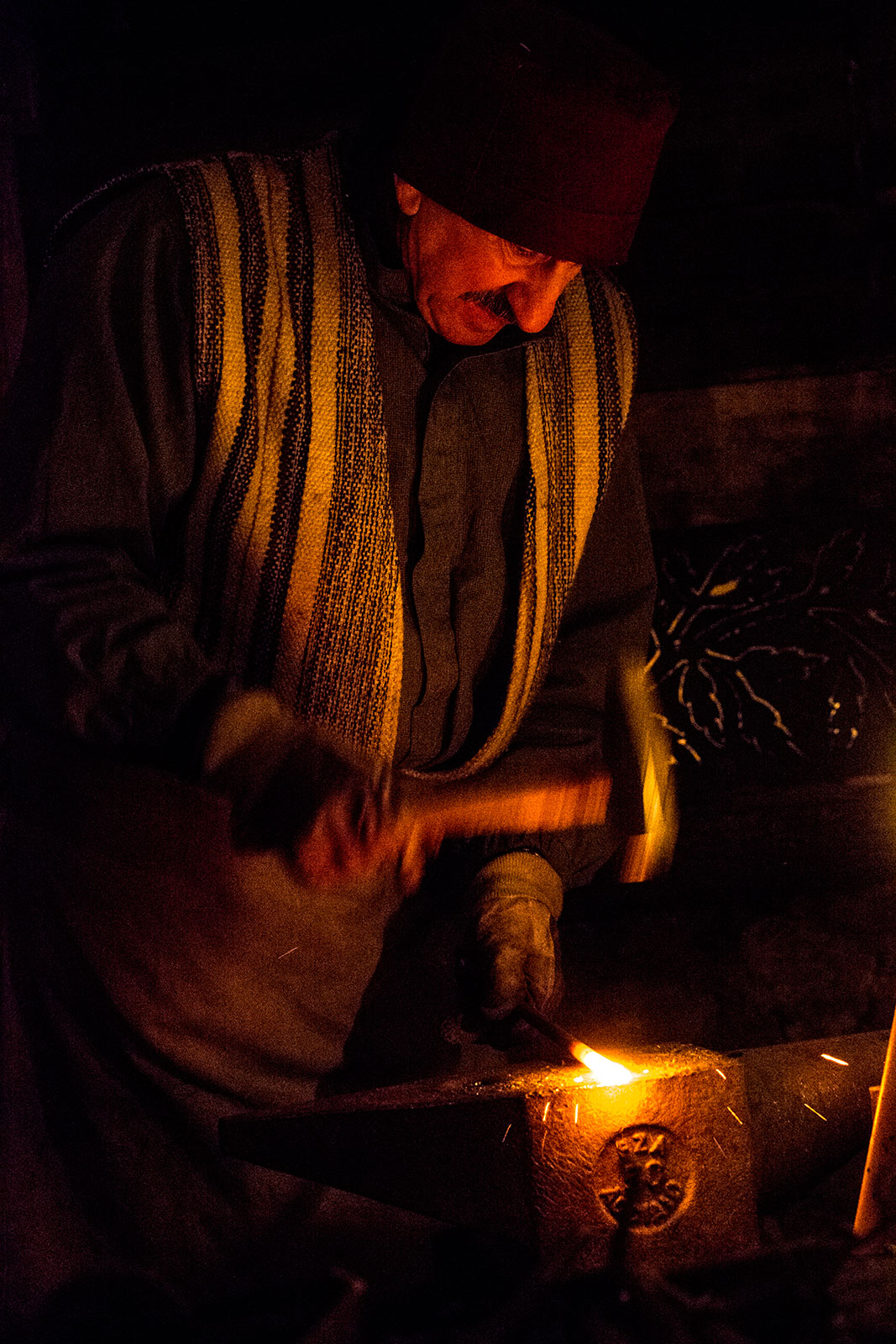 Il fabbro ... di notte