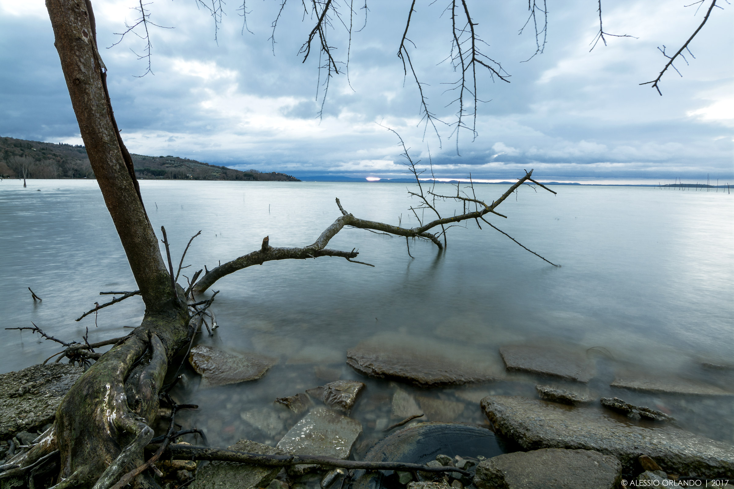 At the foot of the Lake