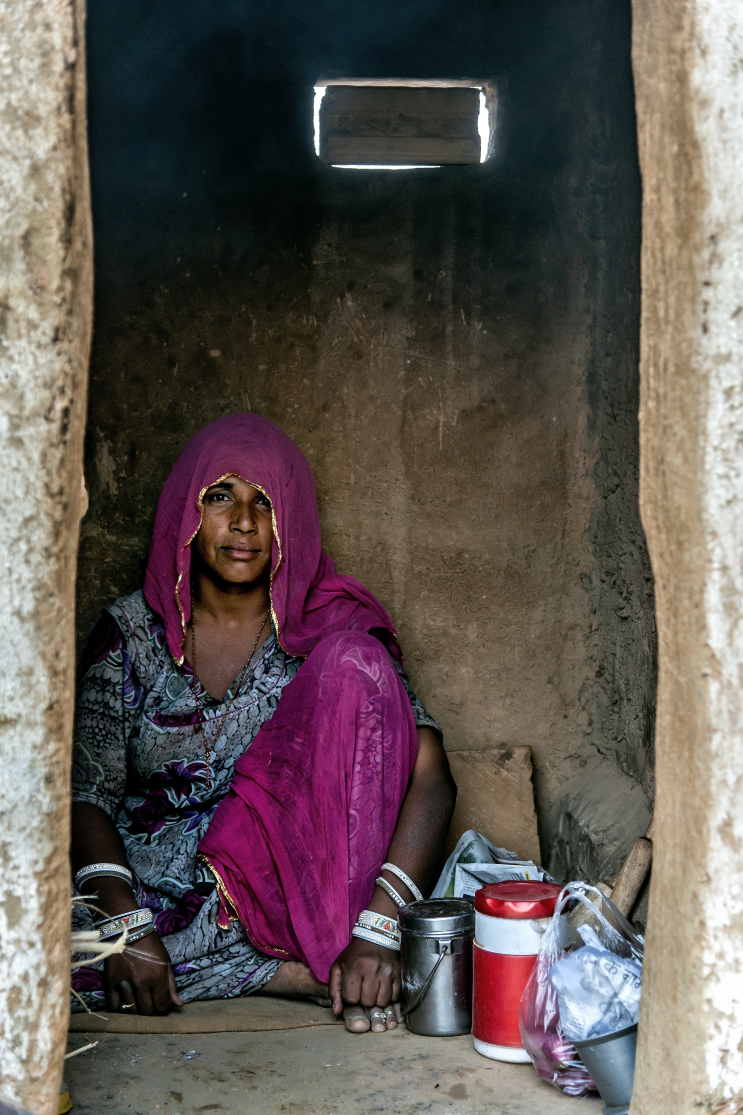 Rajasthan 2017 - In a farming village