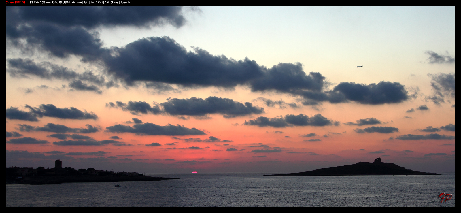 Tramonto a Isola delle Femmine